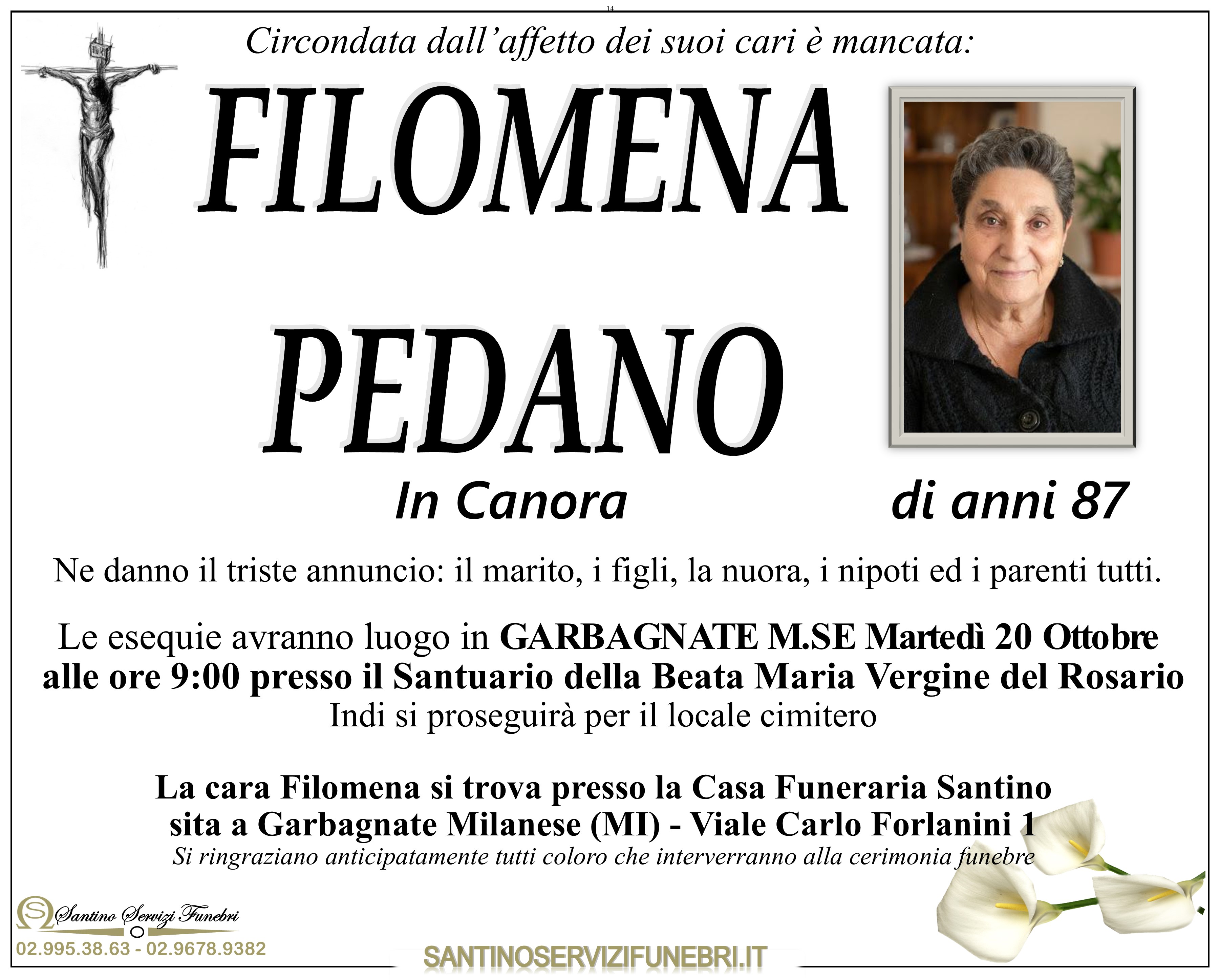 FILOMENA  PEDANO