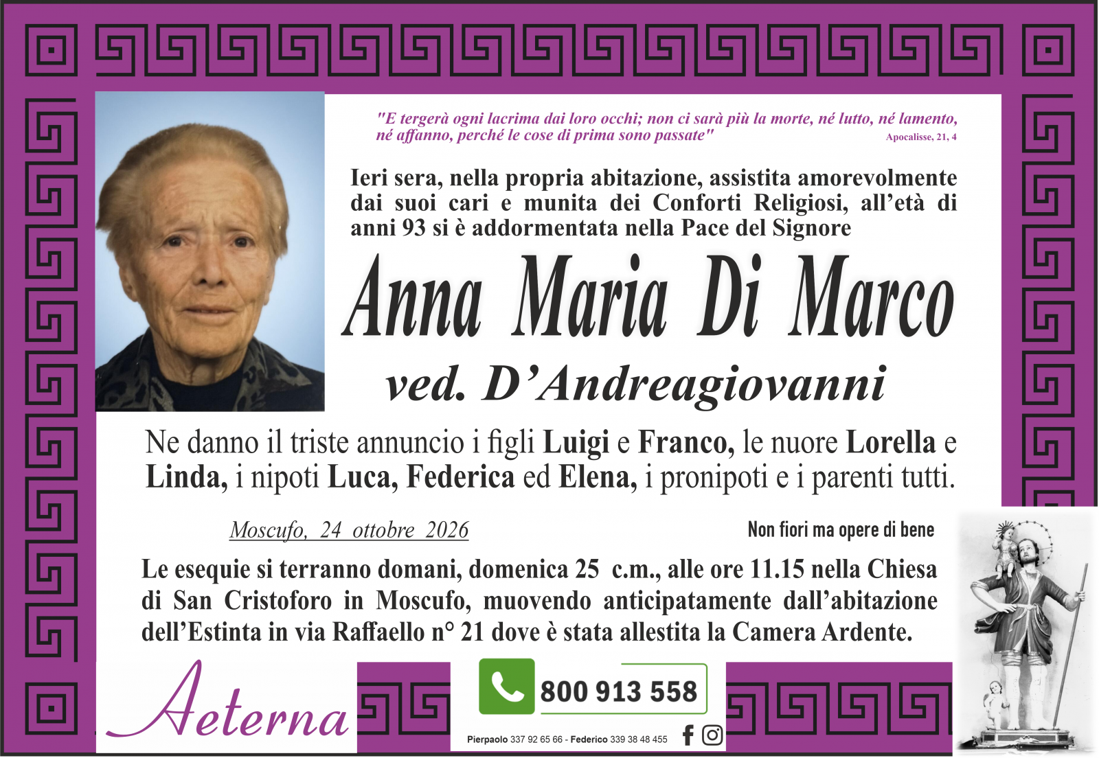 ANNA MARIA DI MARCO