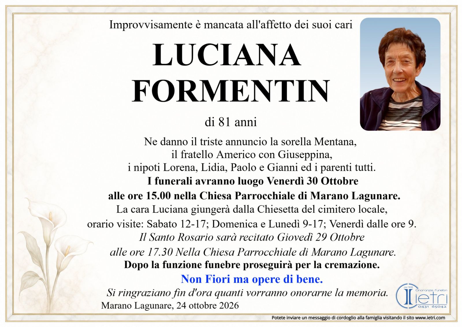 LUCIANA FORMENTIN
