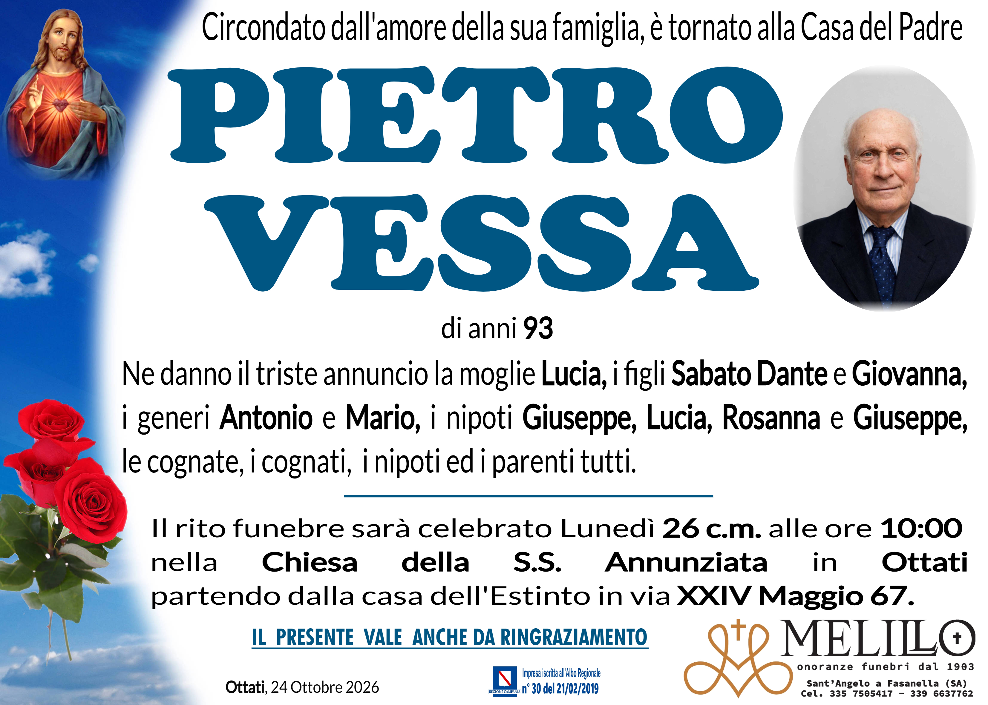 PIETRO VESSA