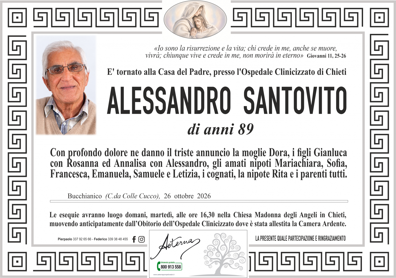 ALESSANDRO SANTOVITO