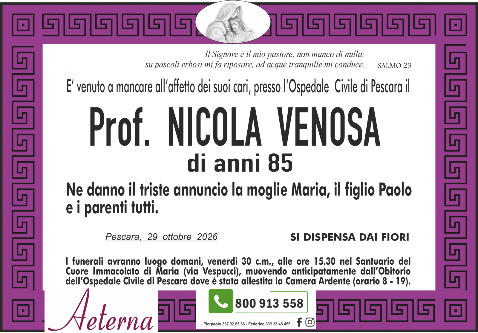 NICOLA VENOSA