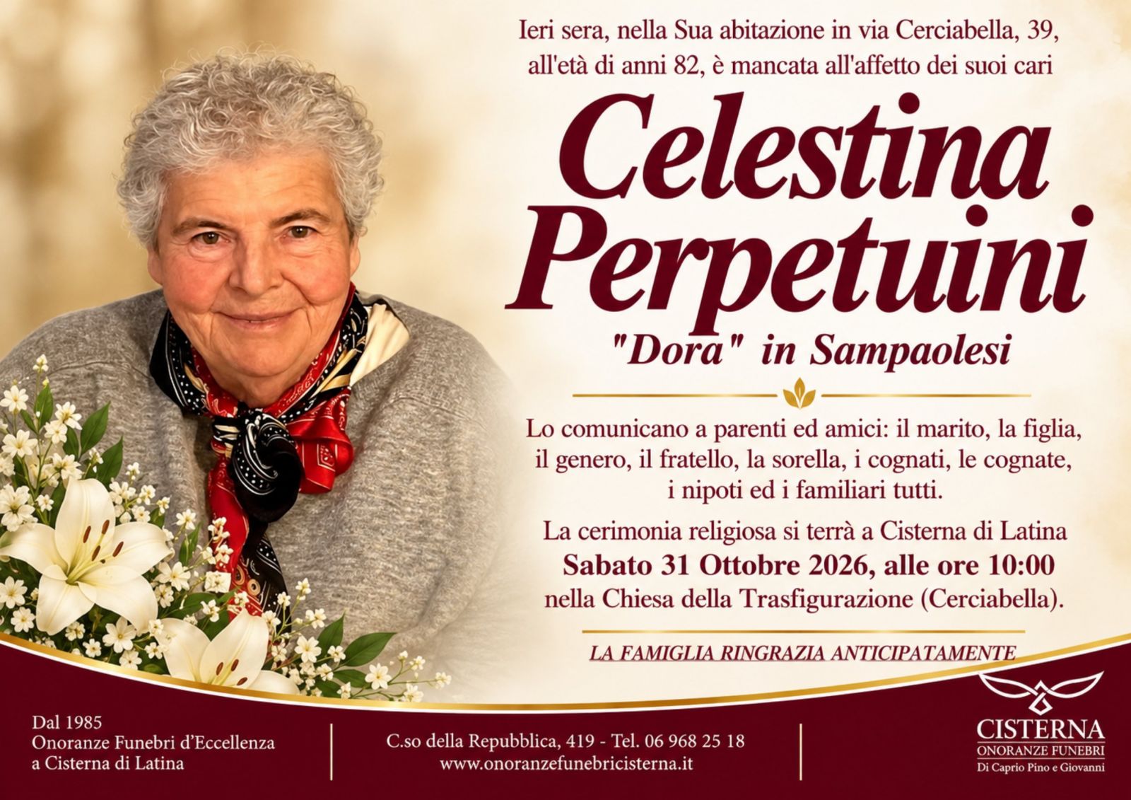Celestina Perpetuini