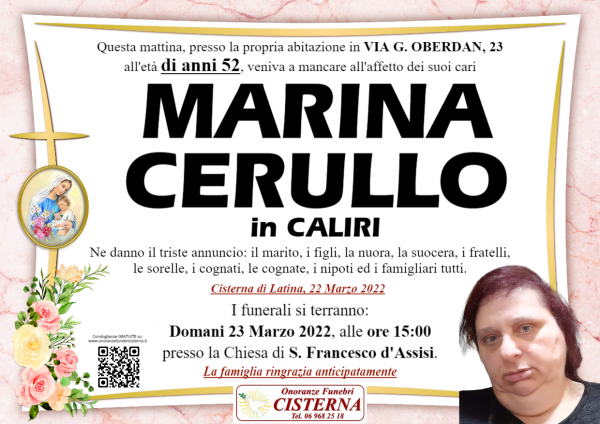 MARINA CERULLO
