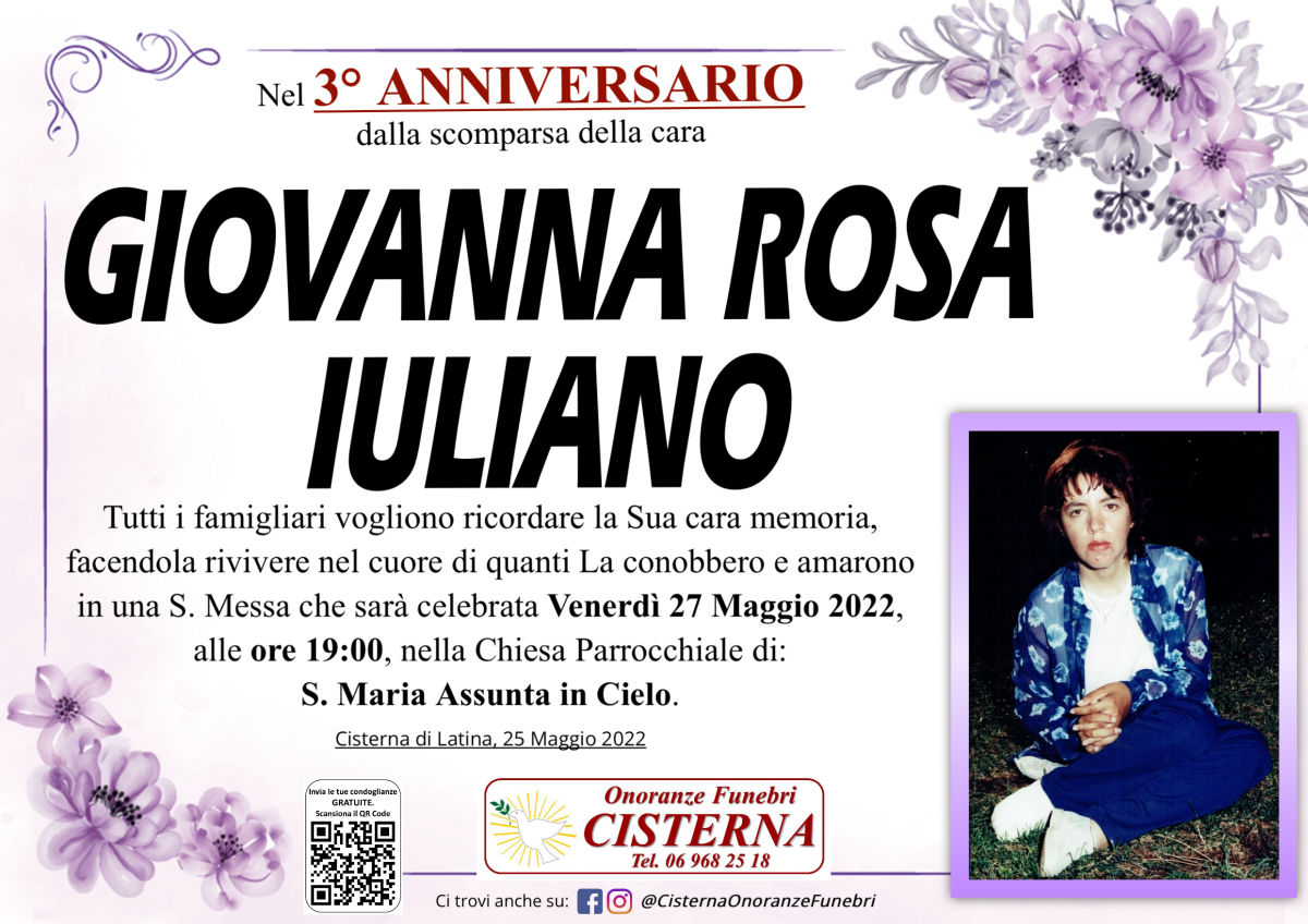 GIOVANNA ROSA IULIANO