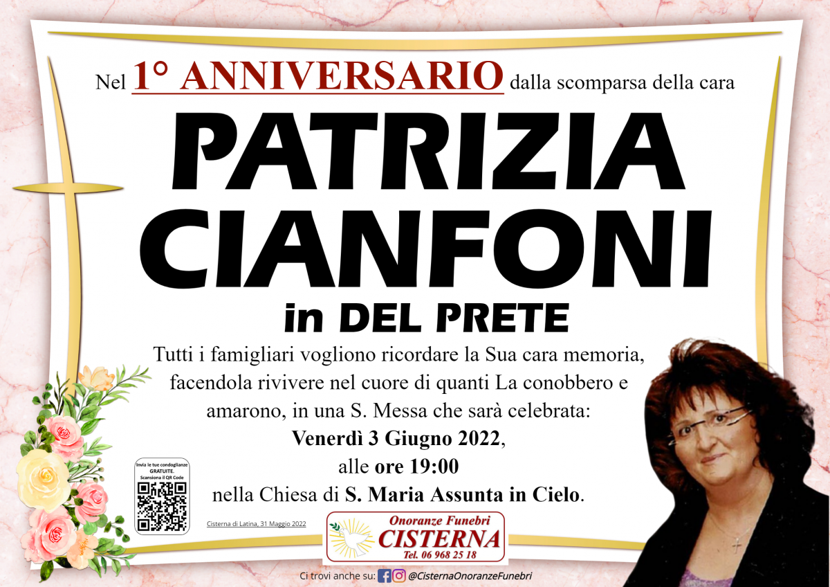 PATRIZIA CIANFONI
