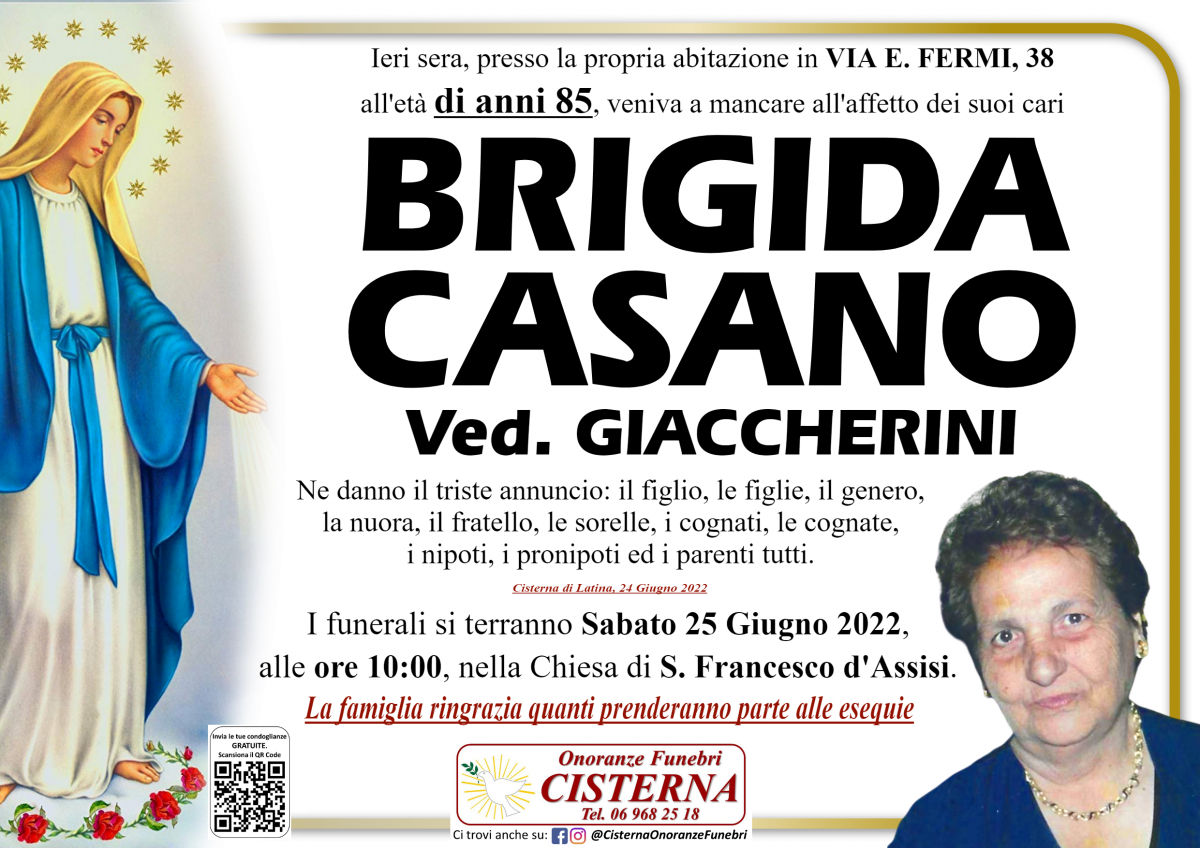 BRIGIDA CASANO