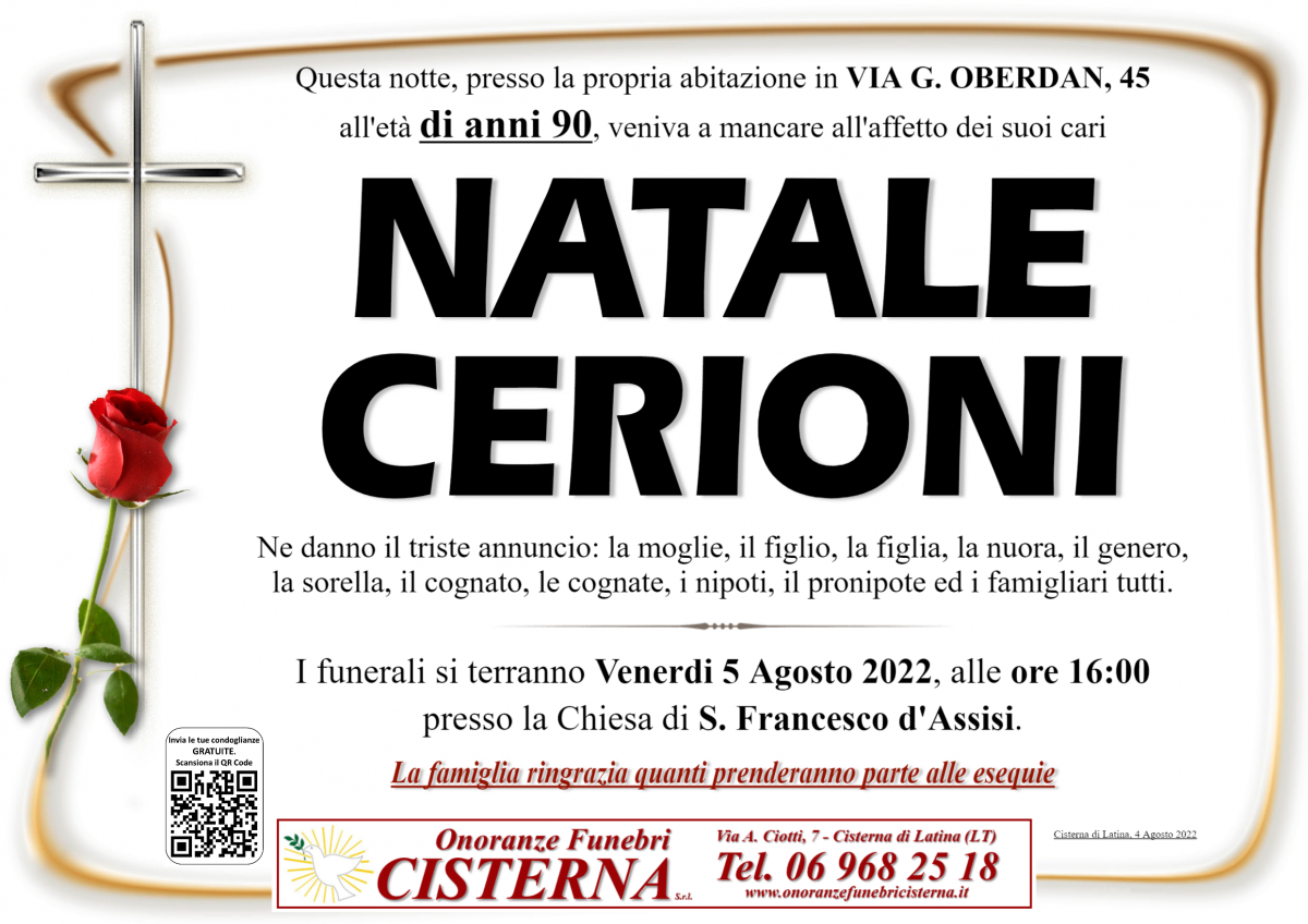 NATALE CERIONI