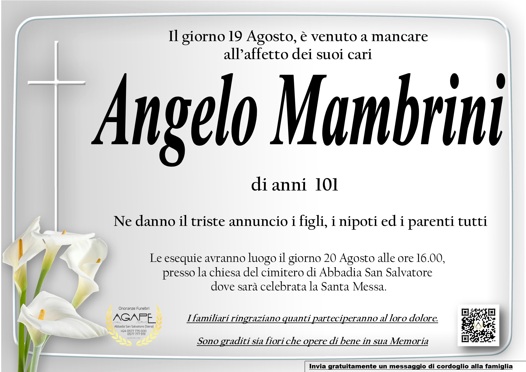 ANGELO MAMBRINI
