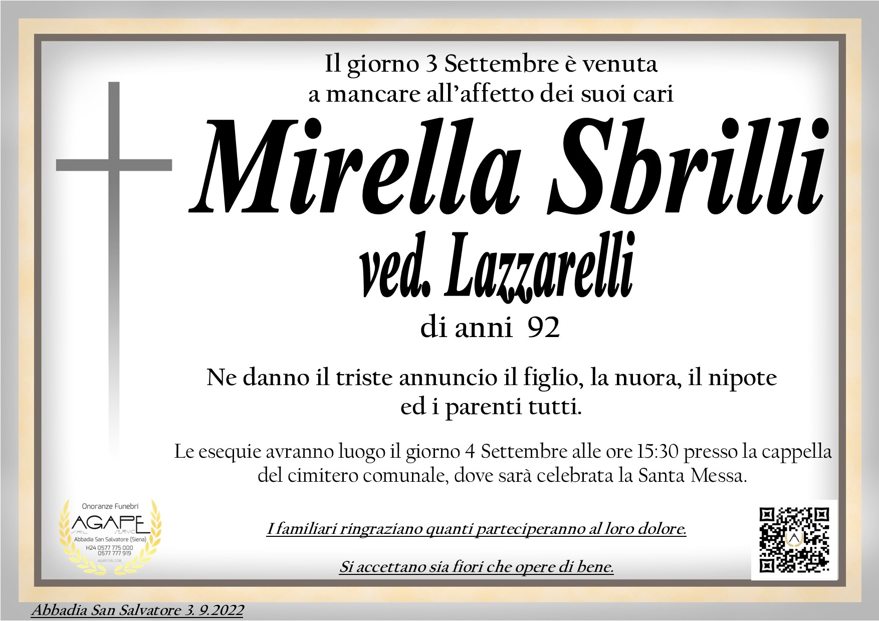 MIRELLA SBRILLI