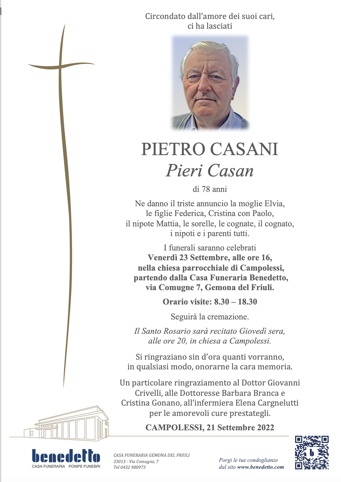 PIETRO CASANI