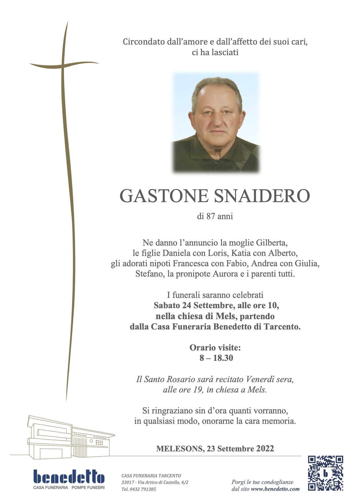 GASTONE SNAIDERO