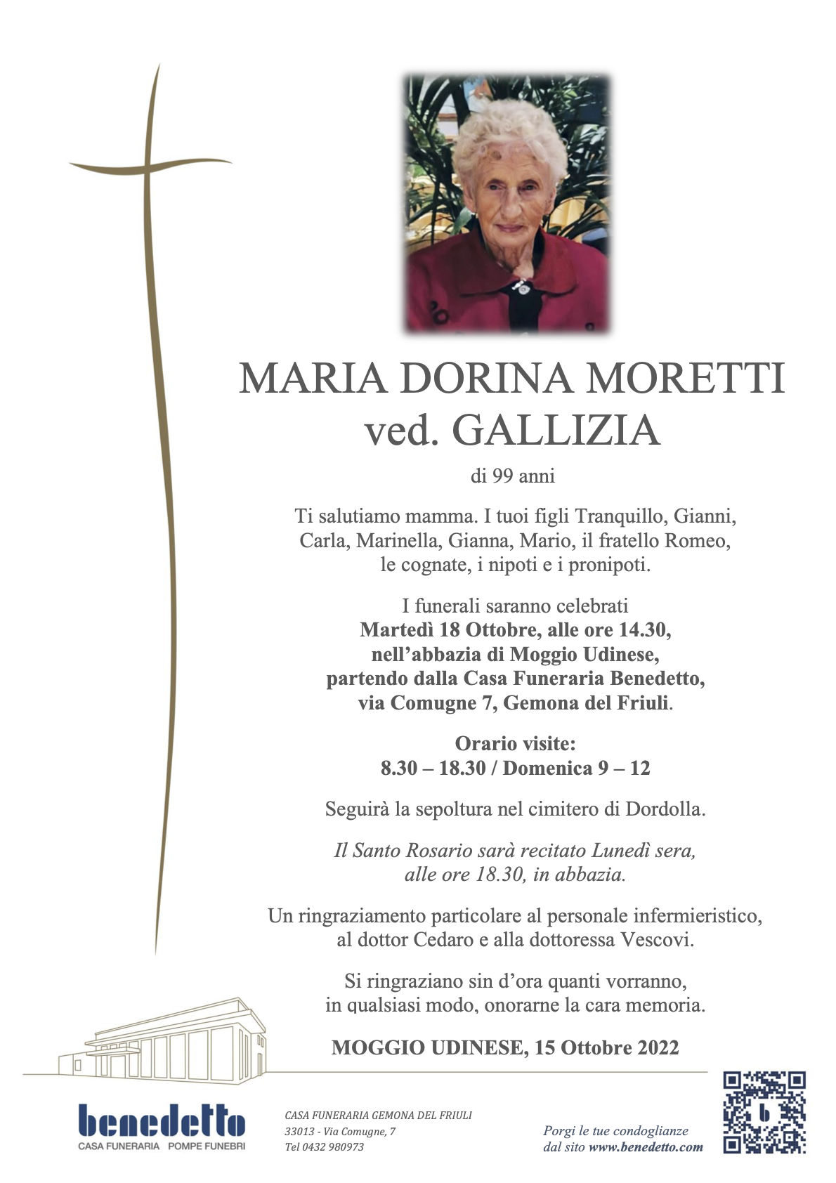 MARIA DORINA MORETTI