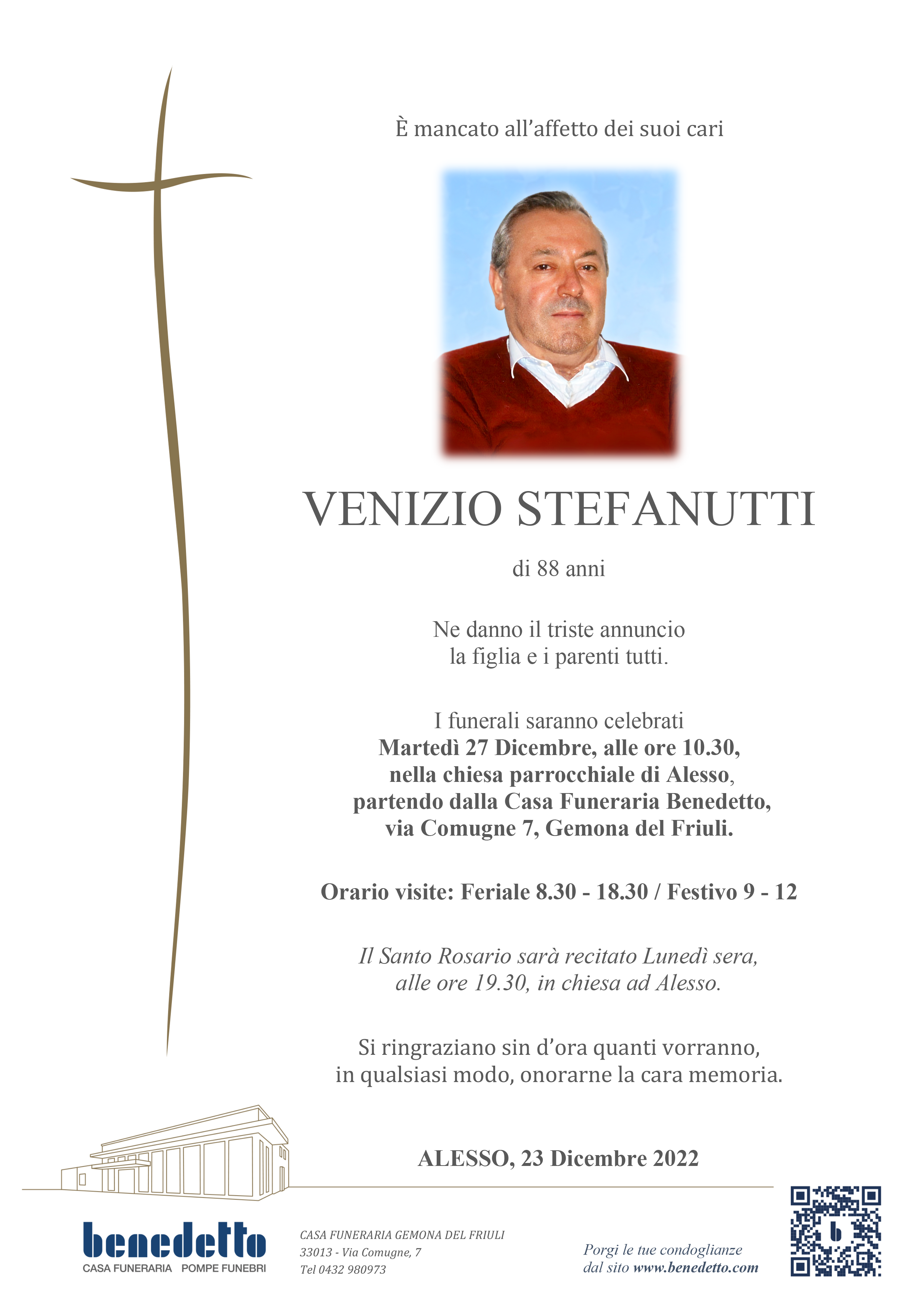 VENIZIO STEFANUTTI