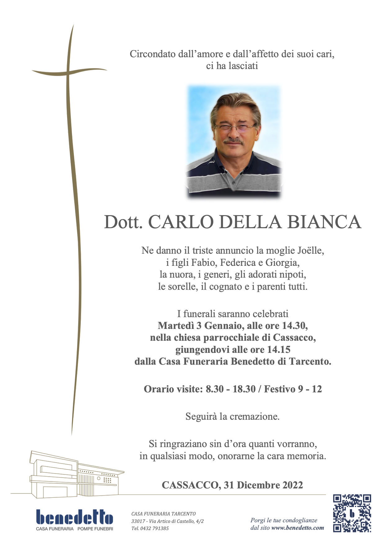 Dott. CARLO DELLA BIANCA