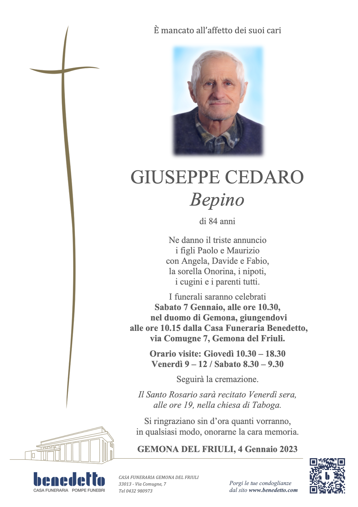 GIUSEPPE CEDARO