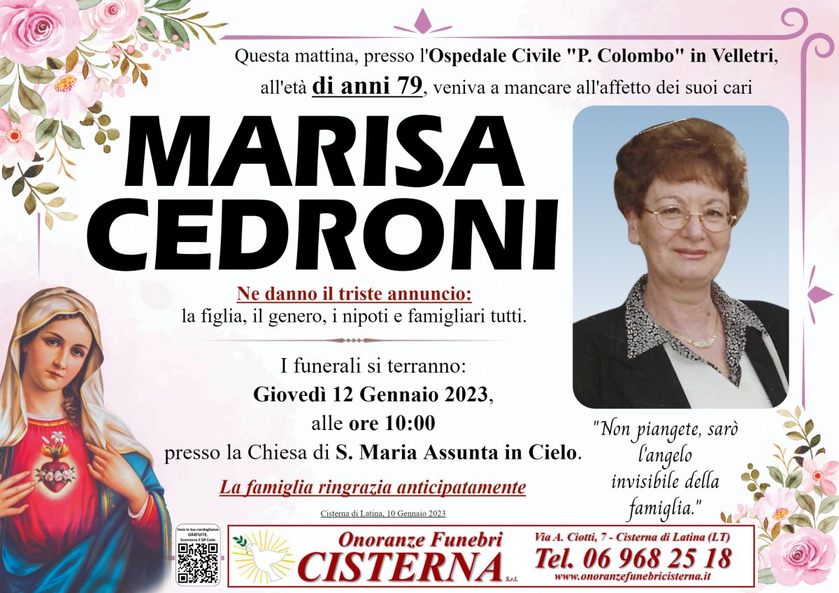 MARISA CEDRONI