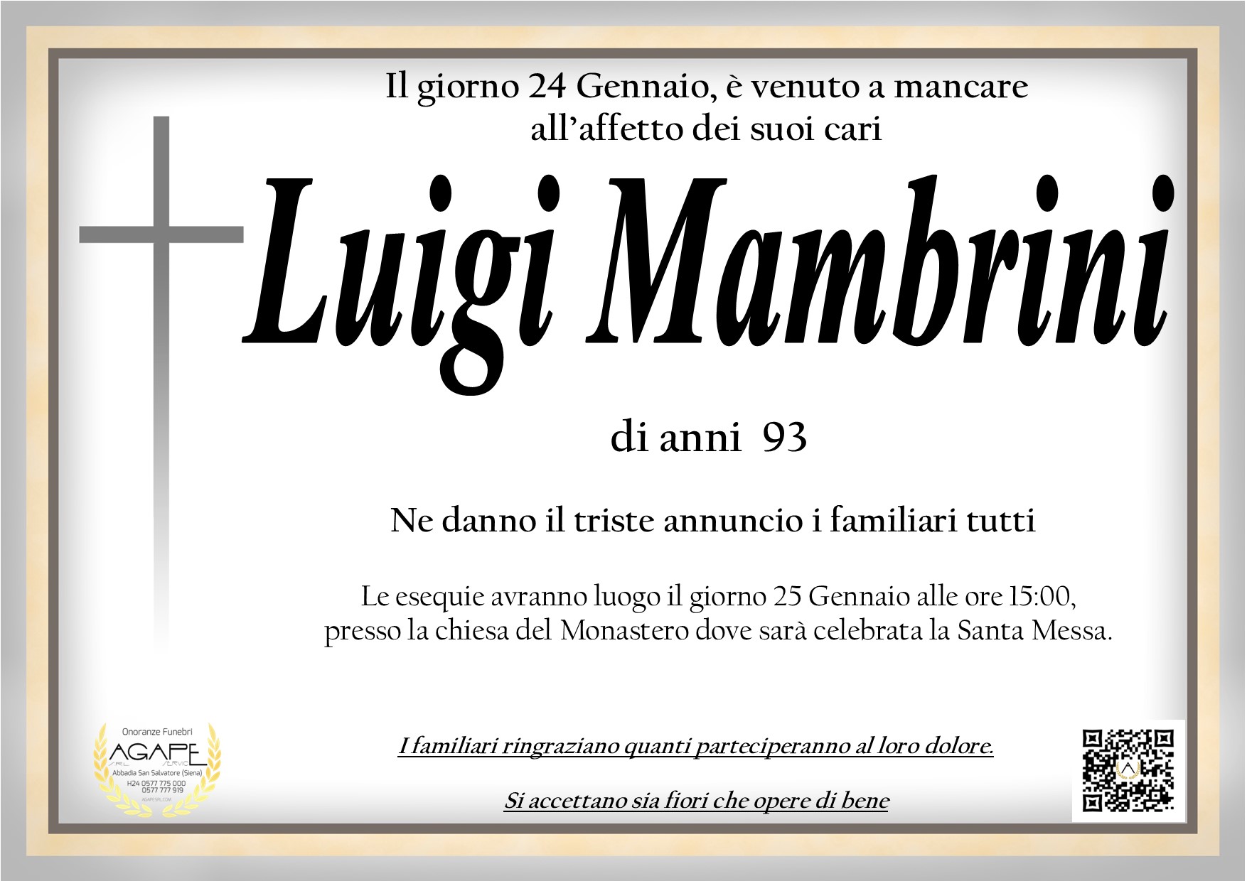 LUIGI MAMBRINI