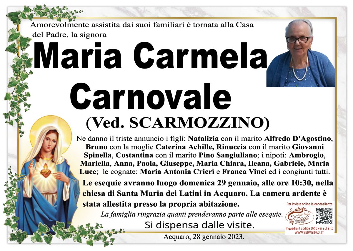 Maria Carmela Carnovale