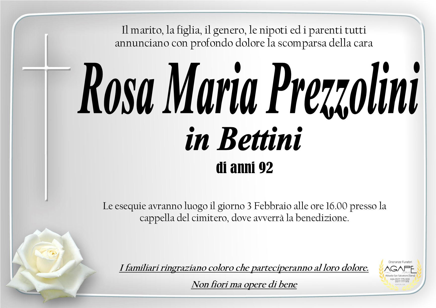 ROSA MARIA PREZZOLINI