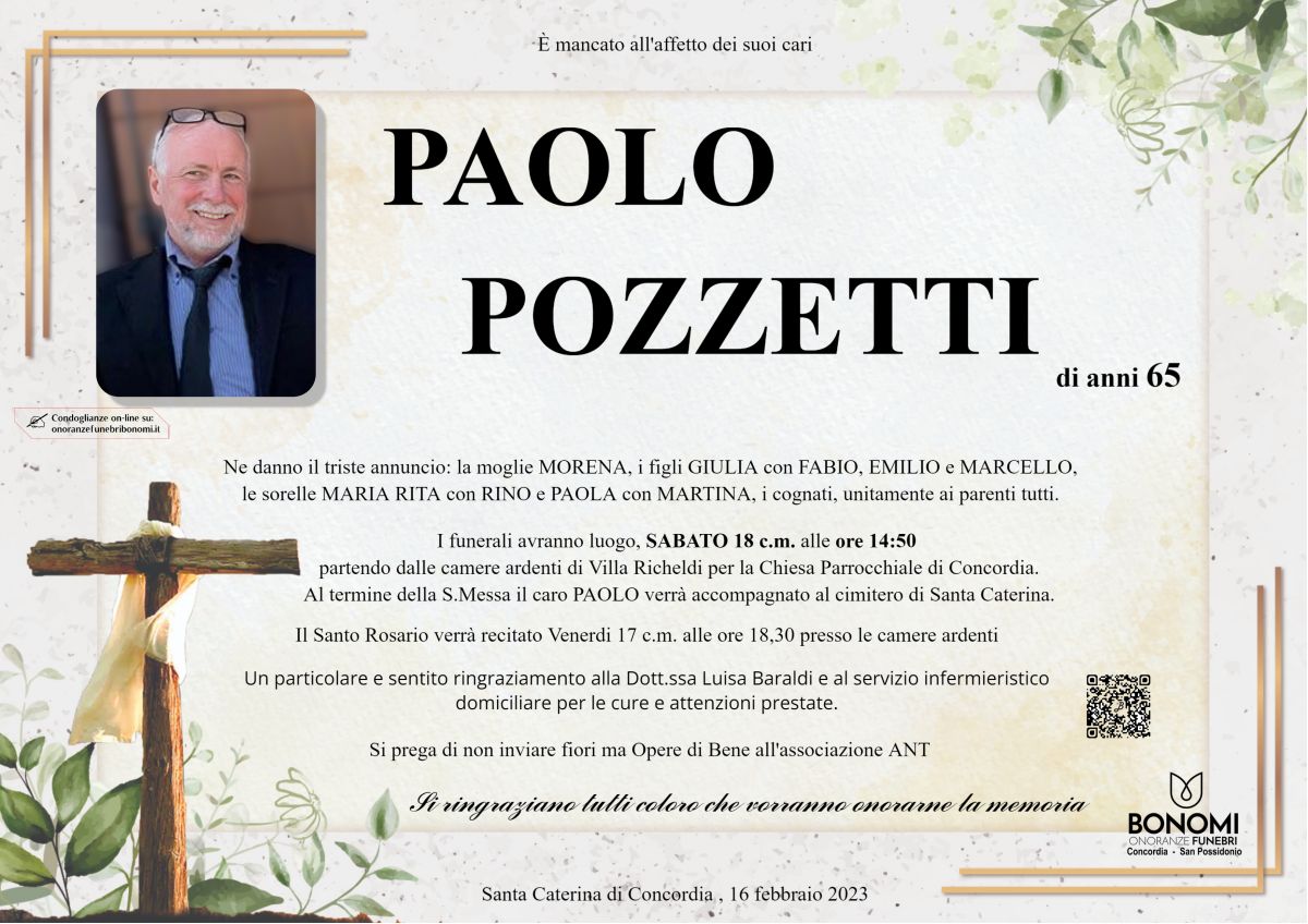 PAOLO POZZETTI