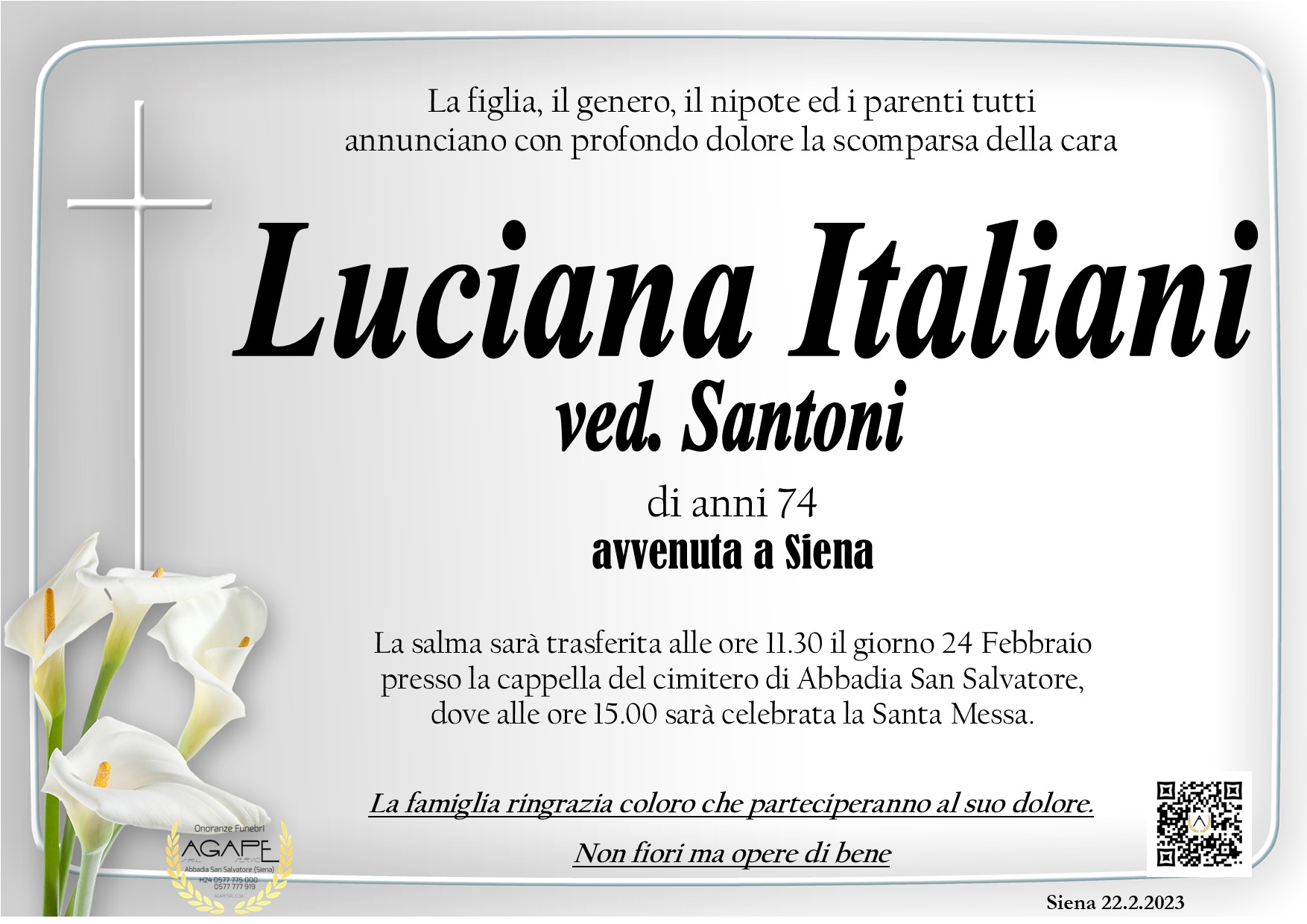LUCIANA ITALIANI