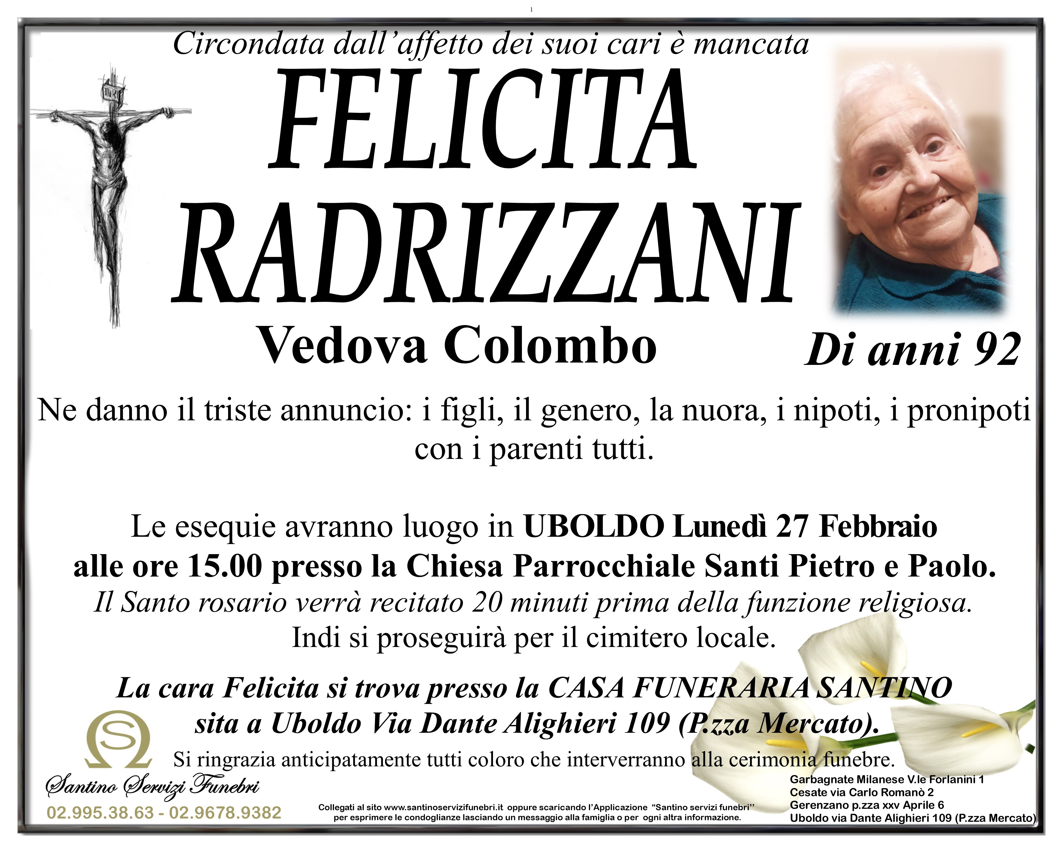 FELICITA RADRIZZANI