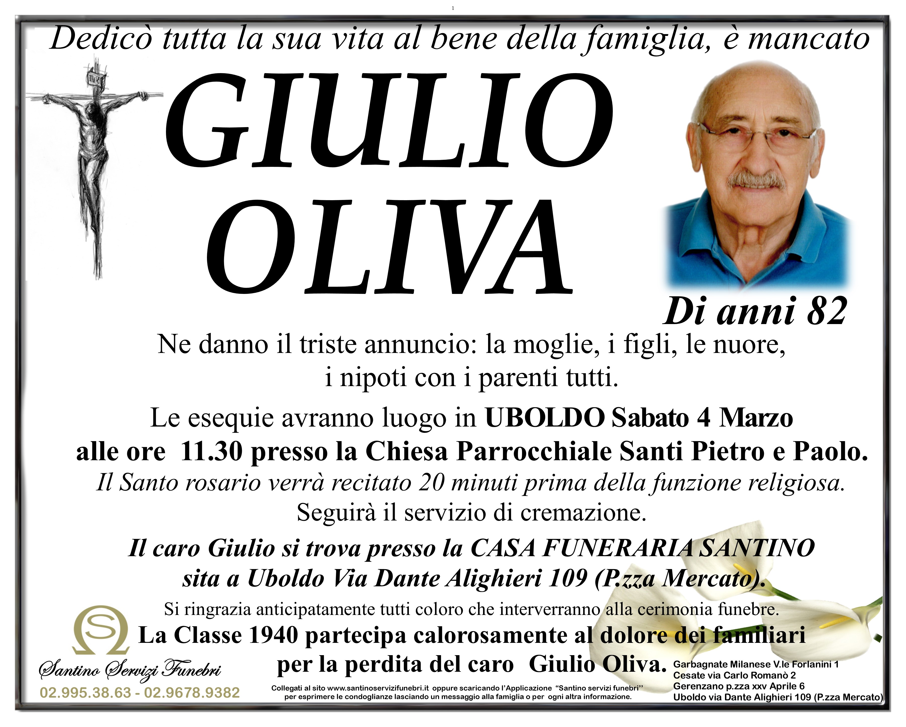 GIULIO OLIVA