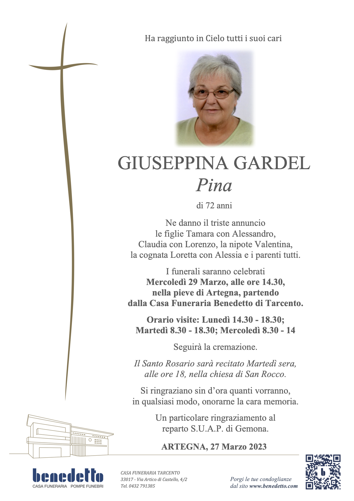 GIUSEPPINA GARDEL