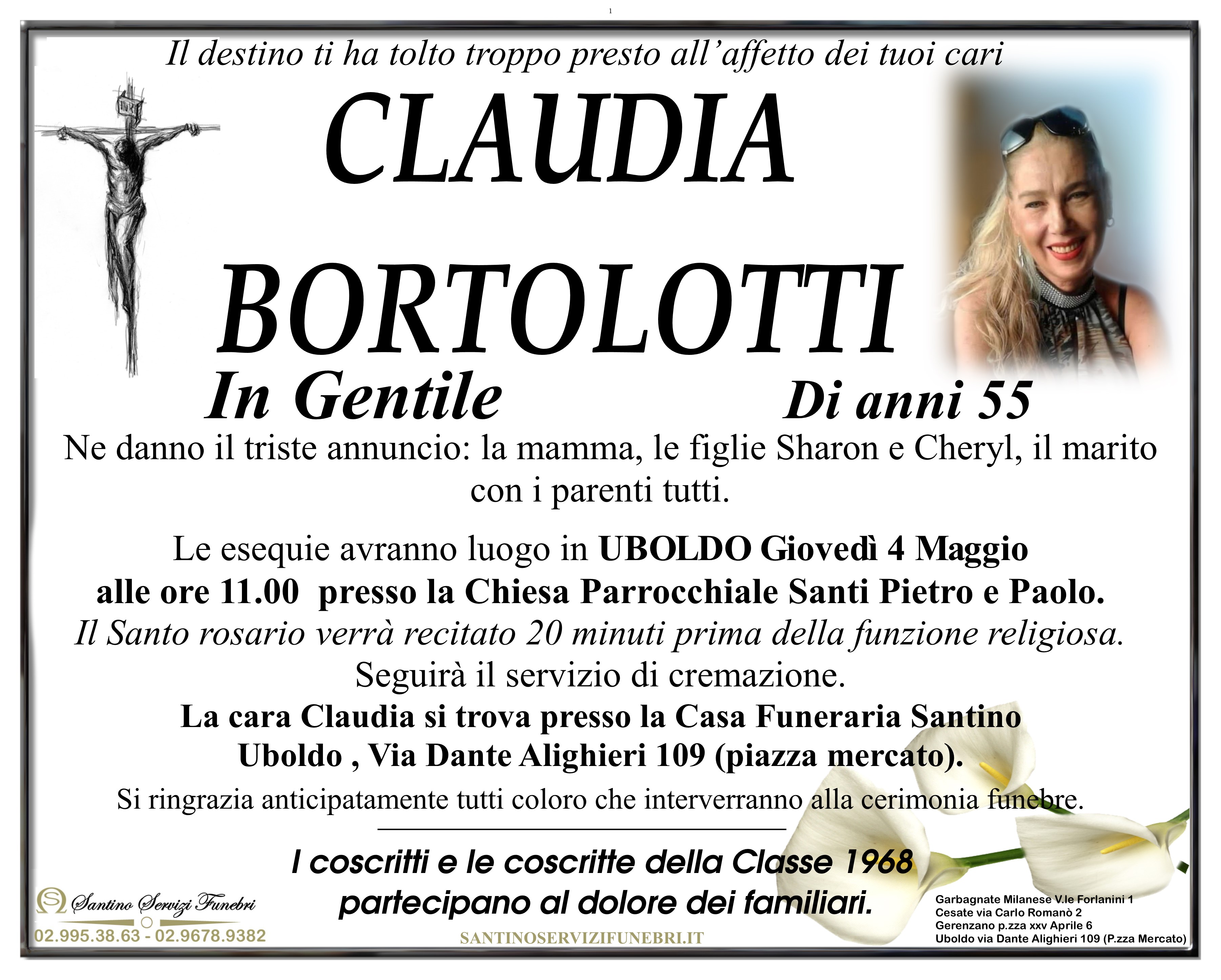 CLAUDIA BORTOLOTTI