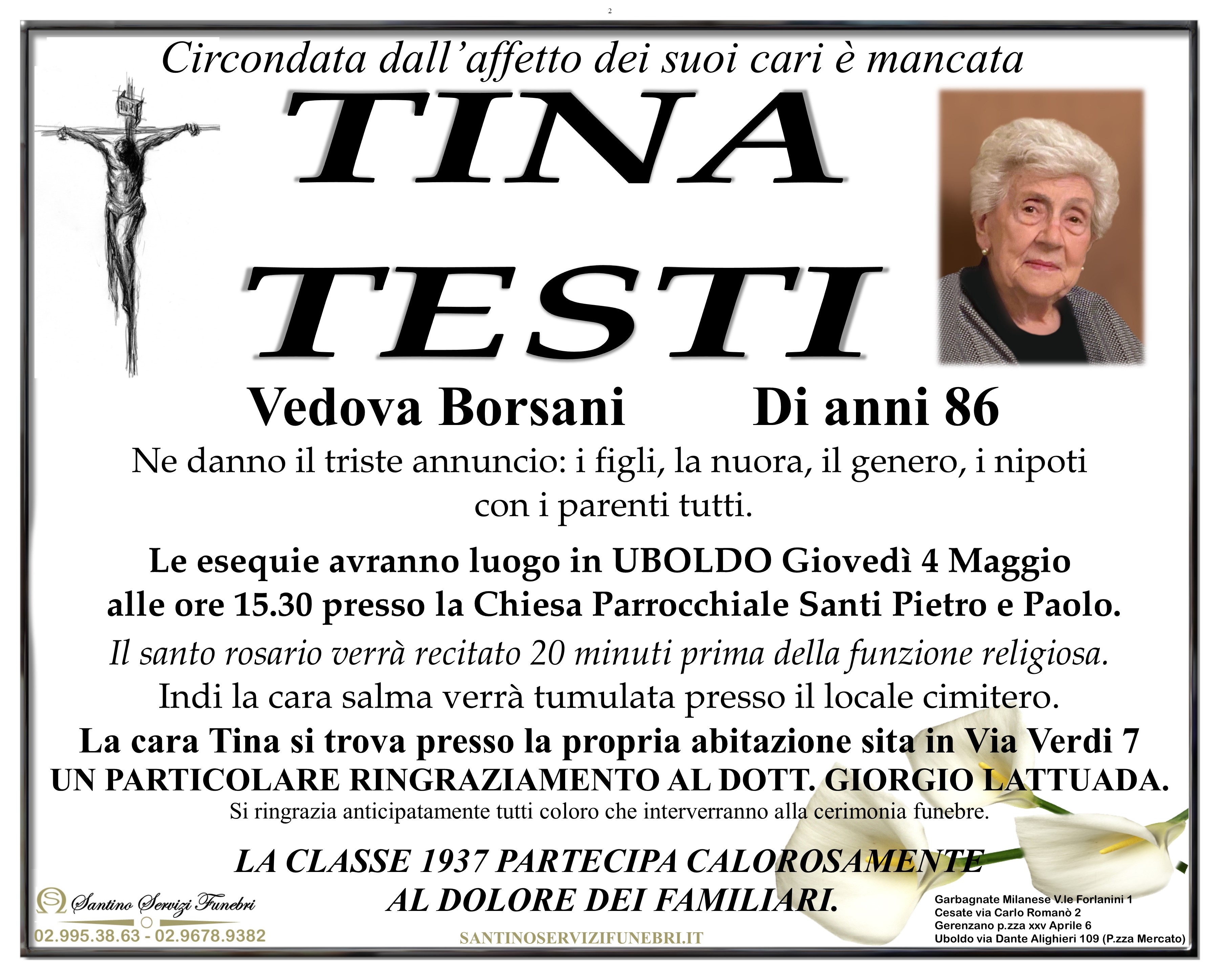 TINA TESTI