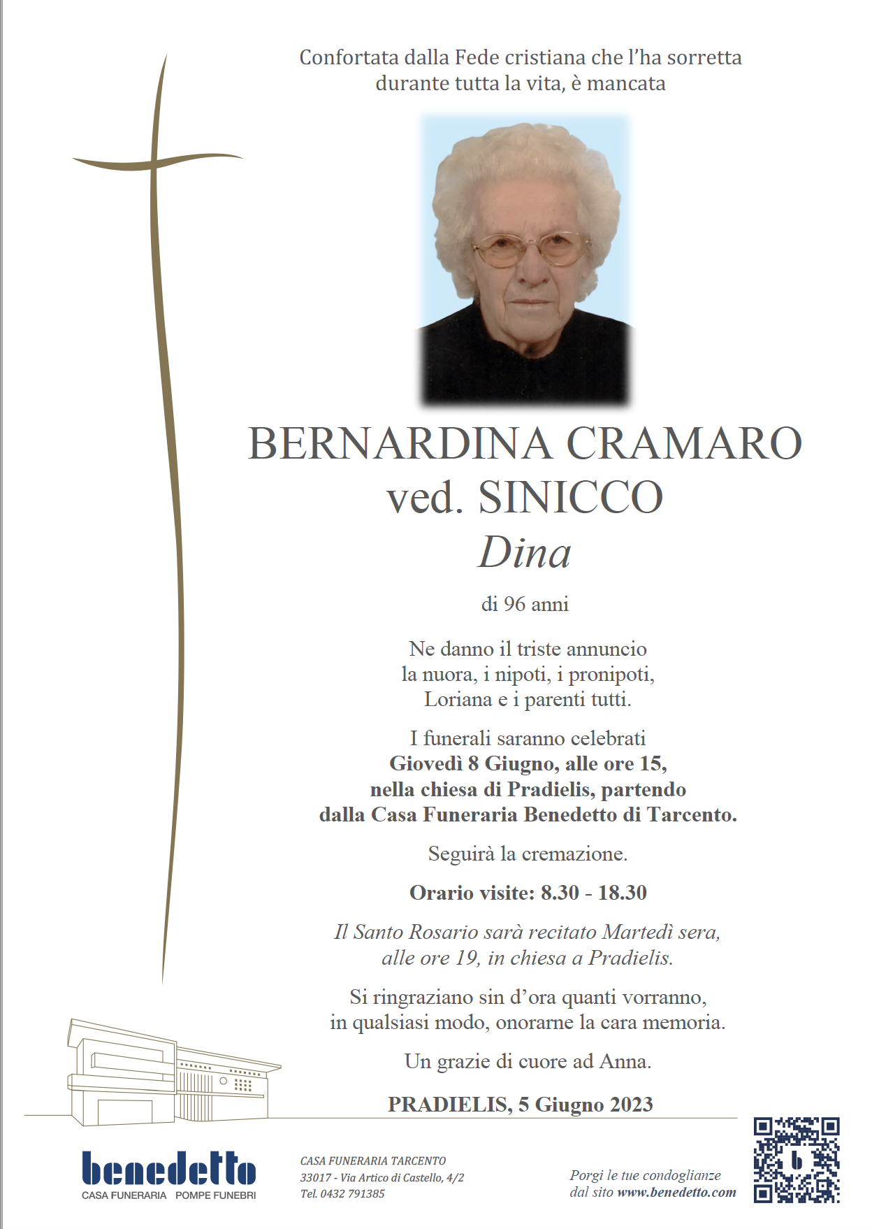 BERNARDINA CRAMARO