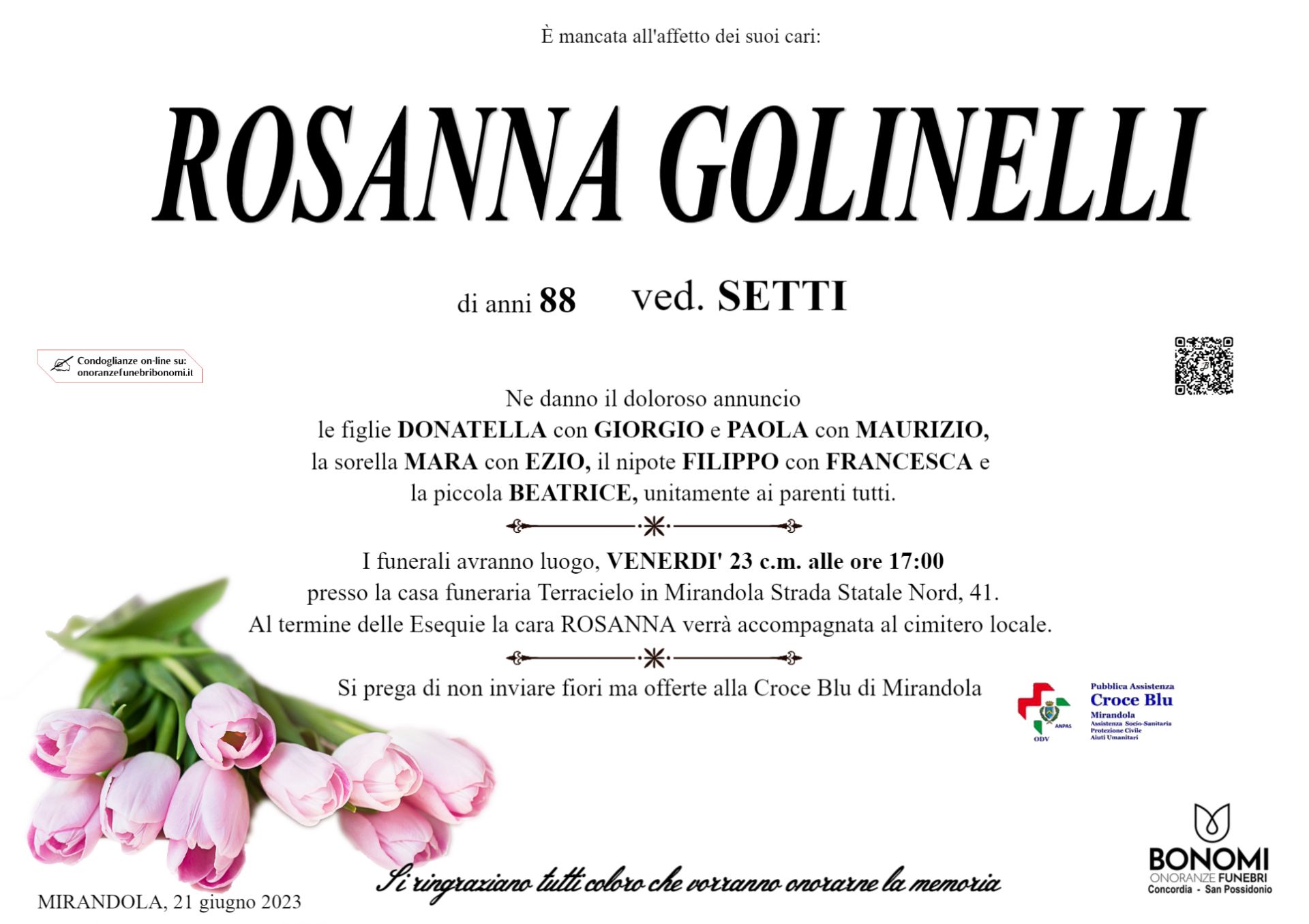 ROSANNA GOLINELLI