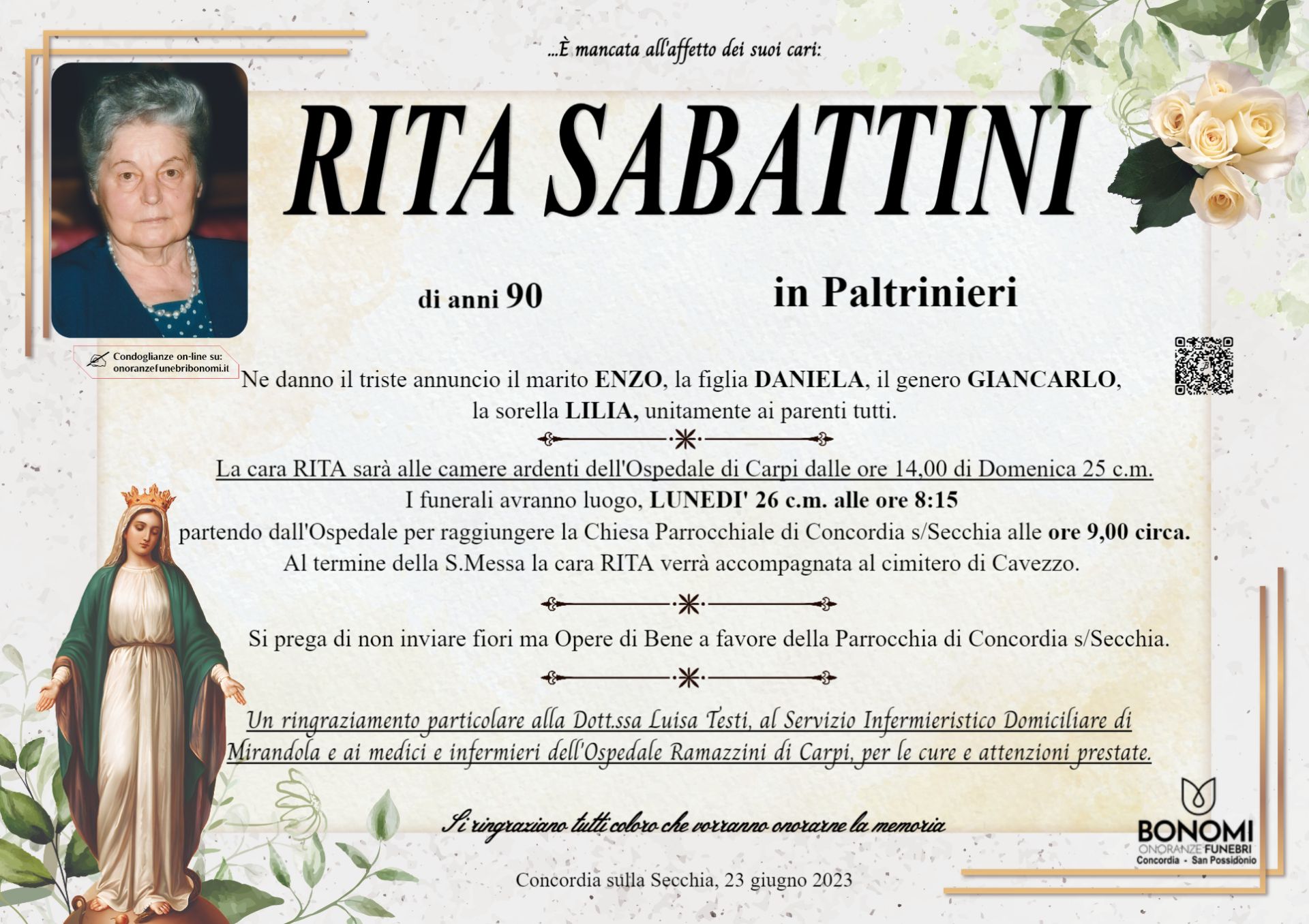 RITA SABATTINI