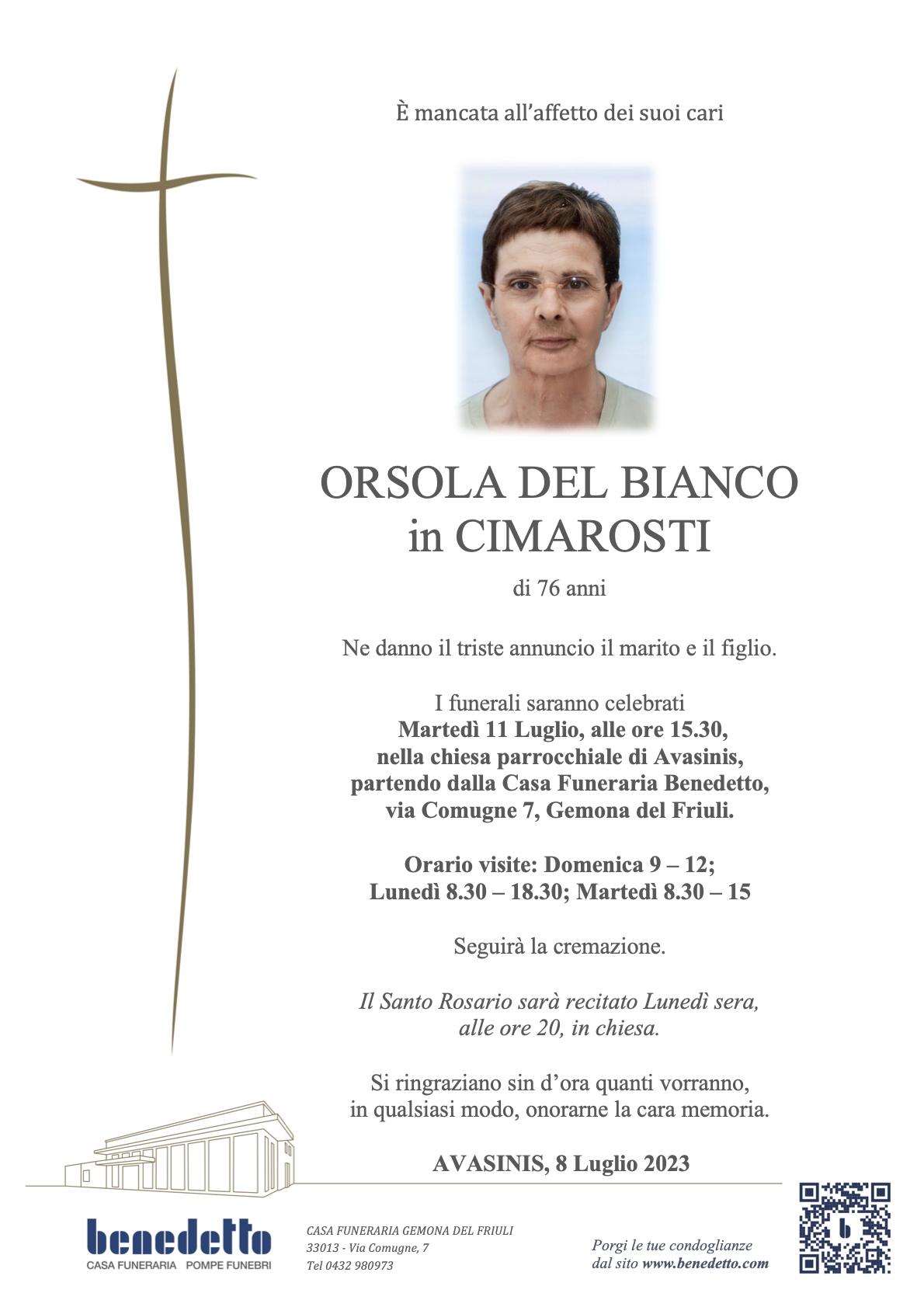 ORSOLA DEL BIANCO