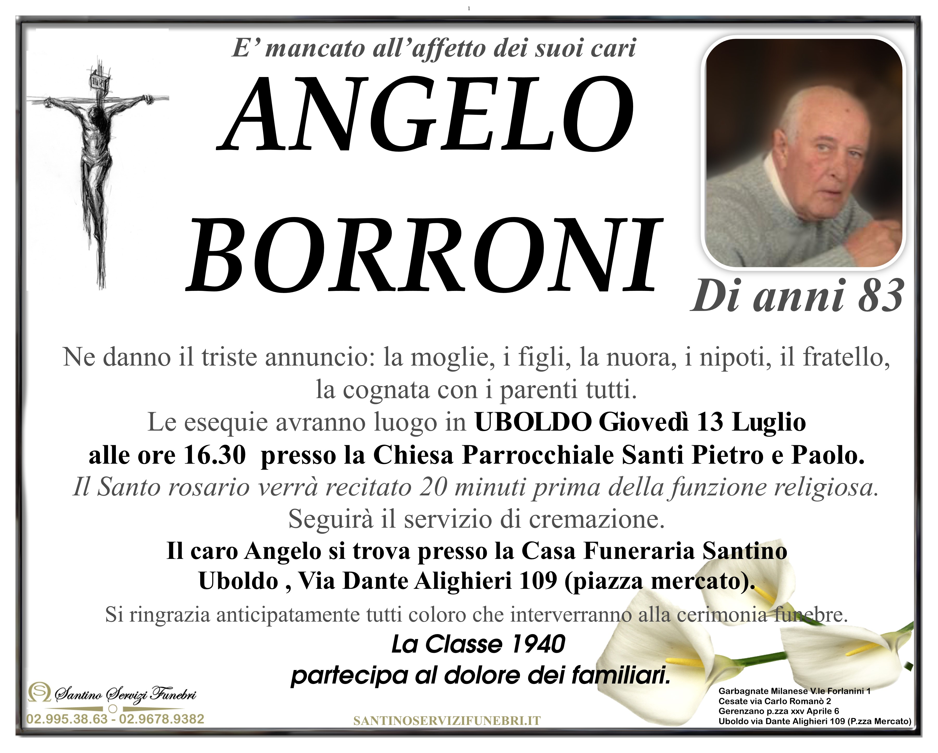 ANGELO BORRONI