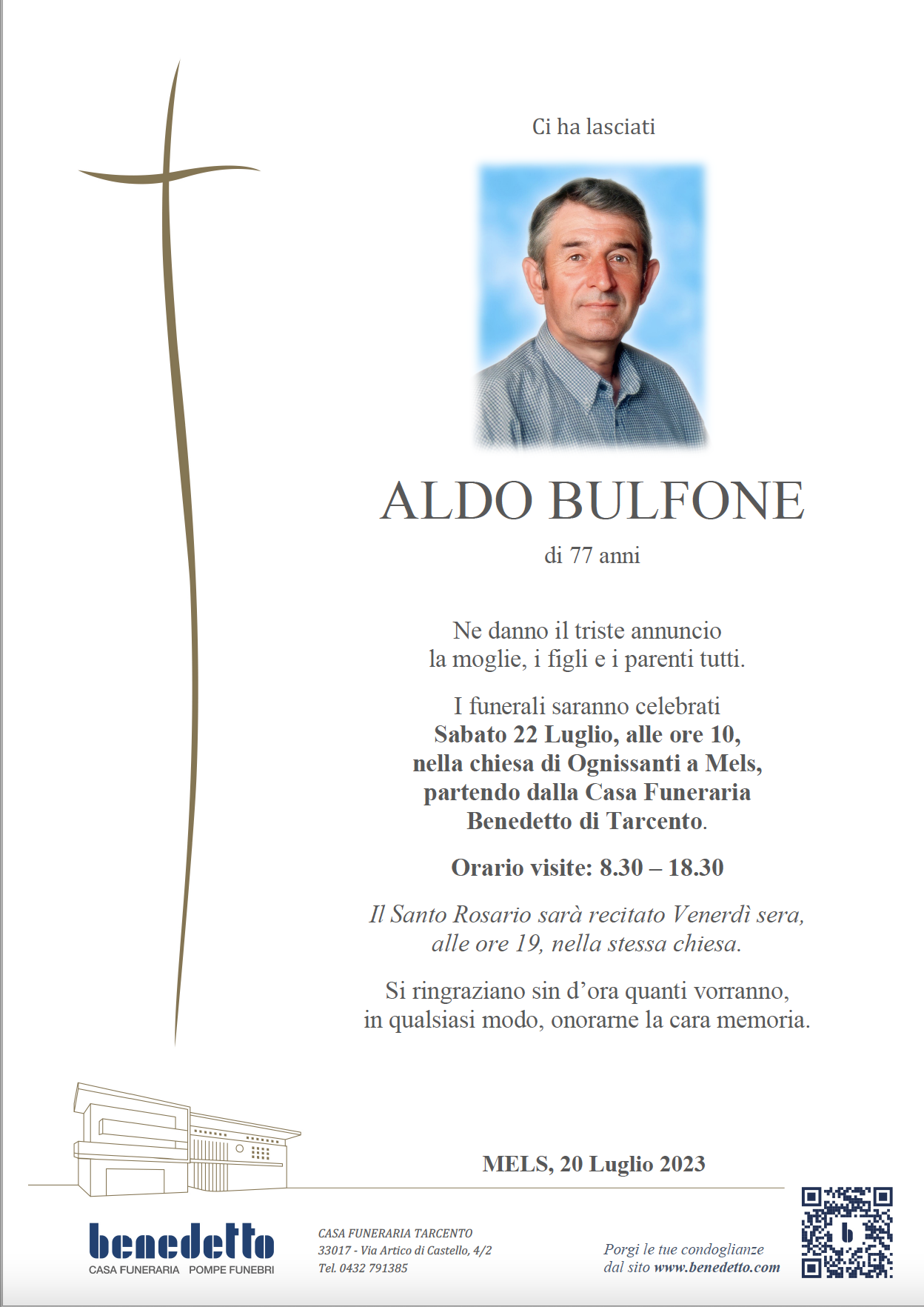 ALDO BULFONE