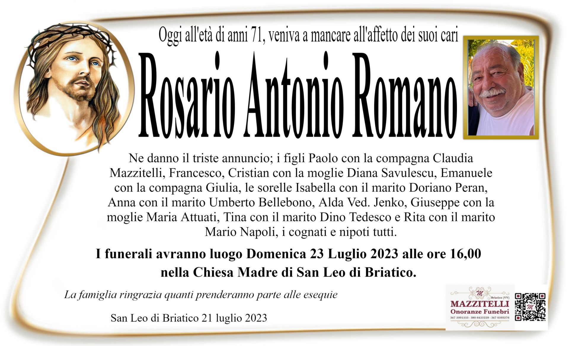 Rosario Antonio Romano