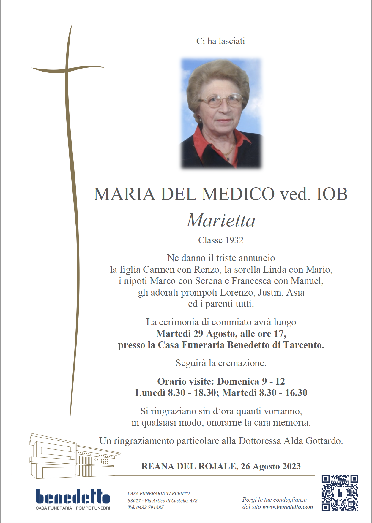 MARIA DEL MEDICO