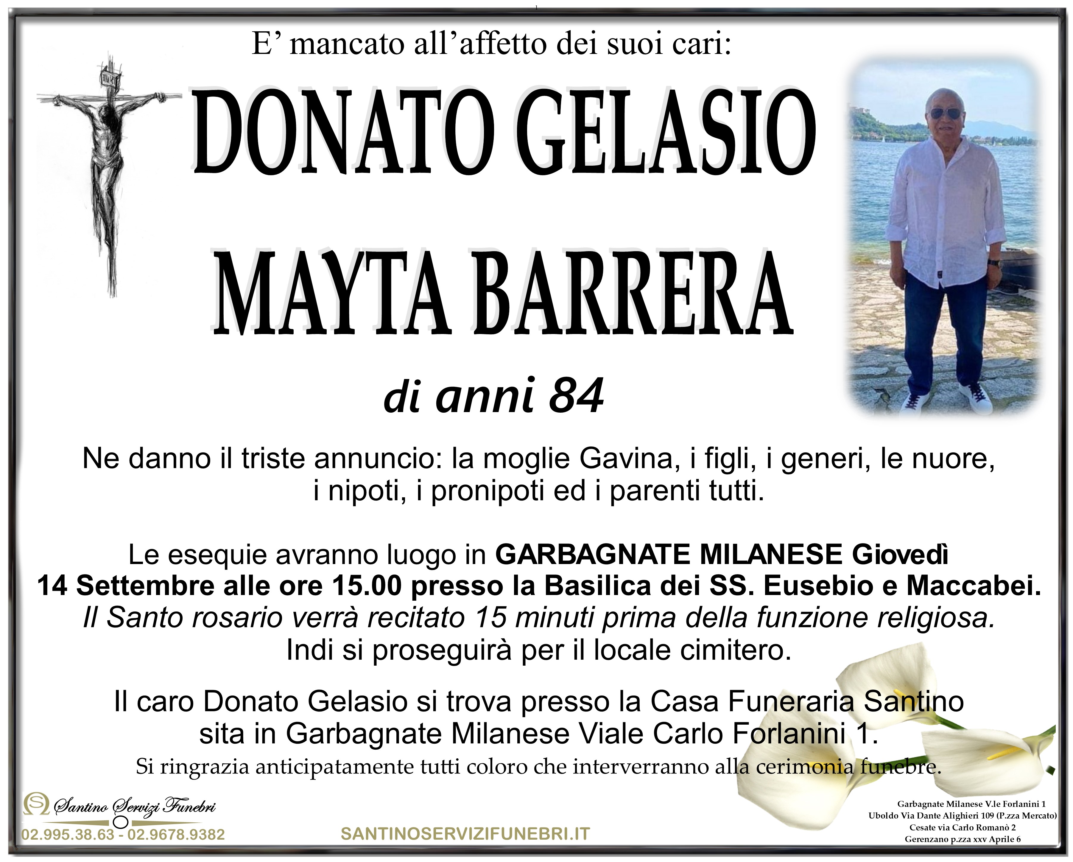 DONATO GELASIO MAYTA BARRERA