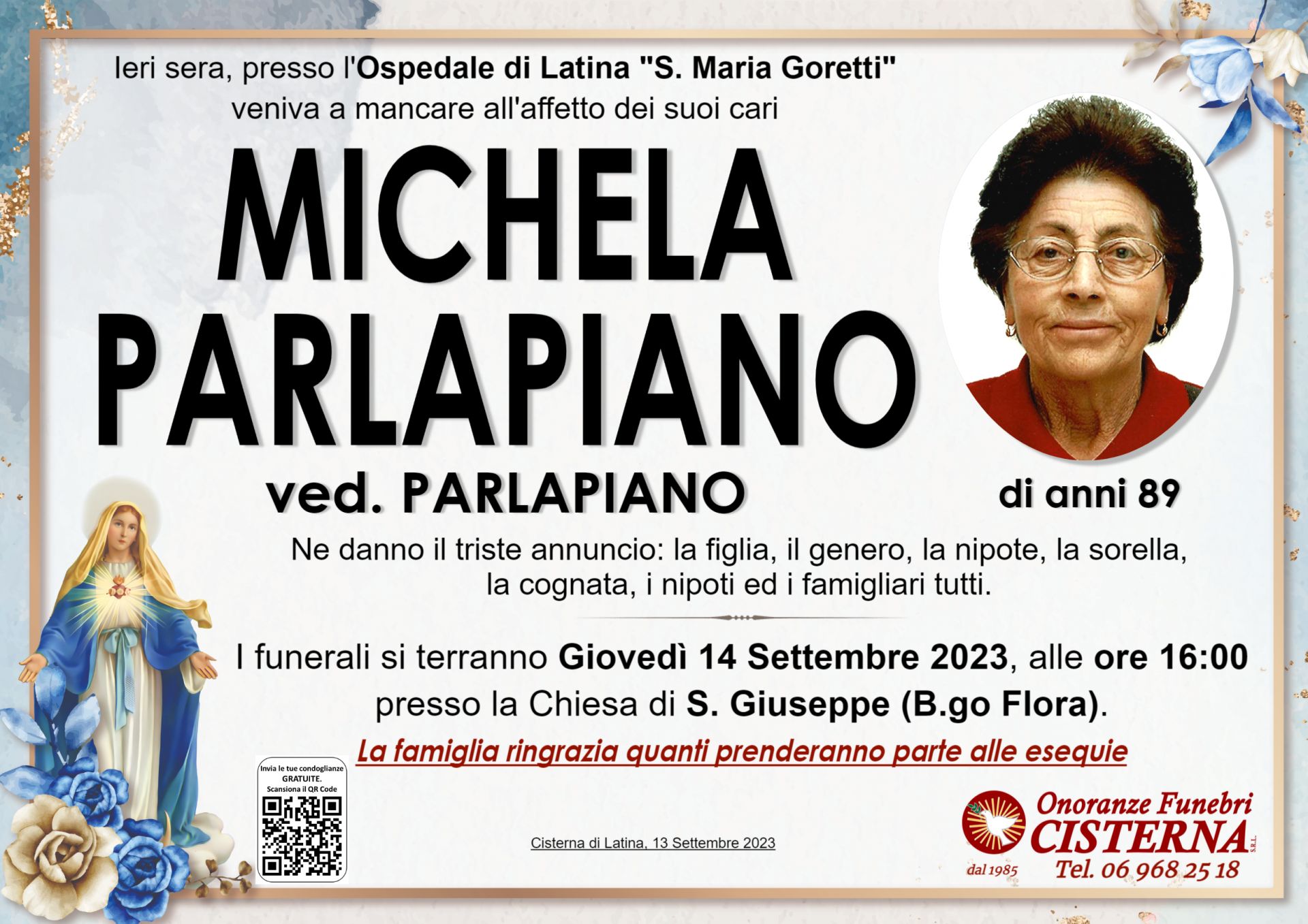 MICHELA PARLAPIANO