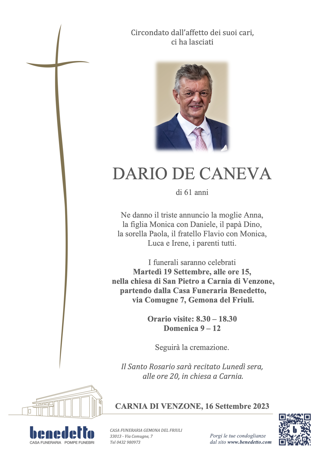 DARIO DE CANEVA
