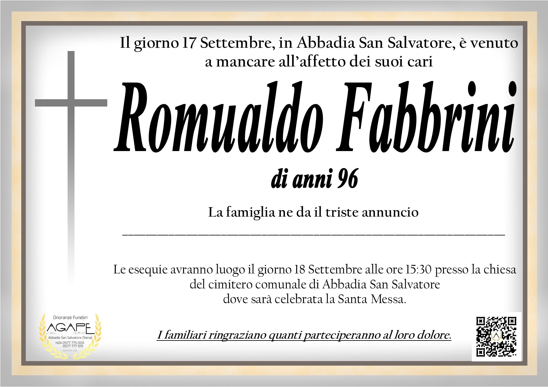 ROMUALDO FABBRINI