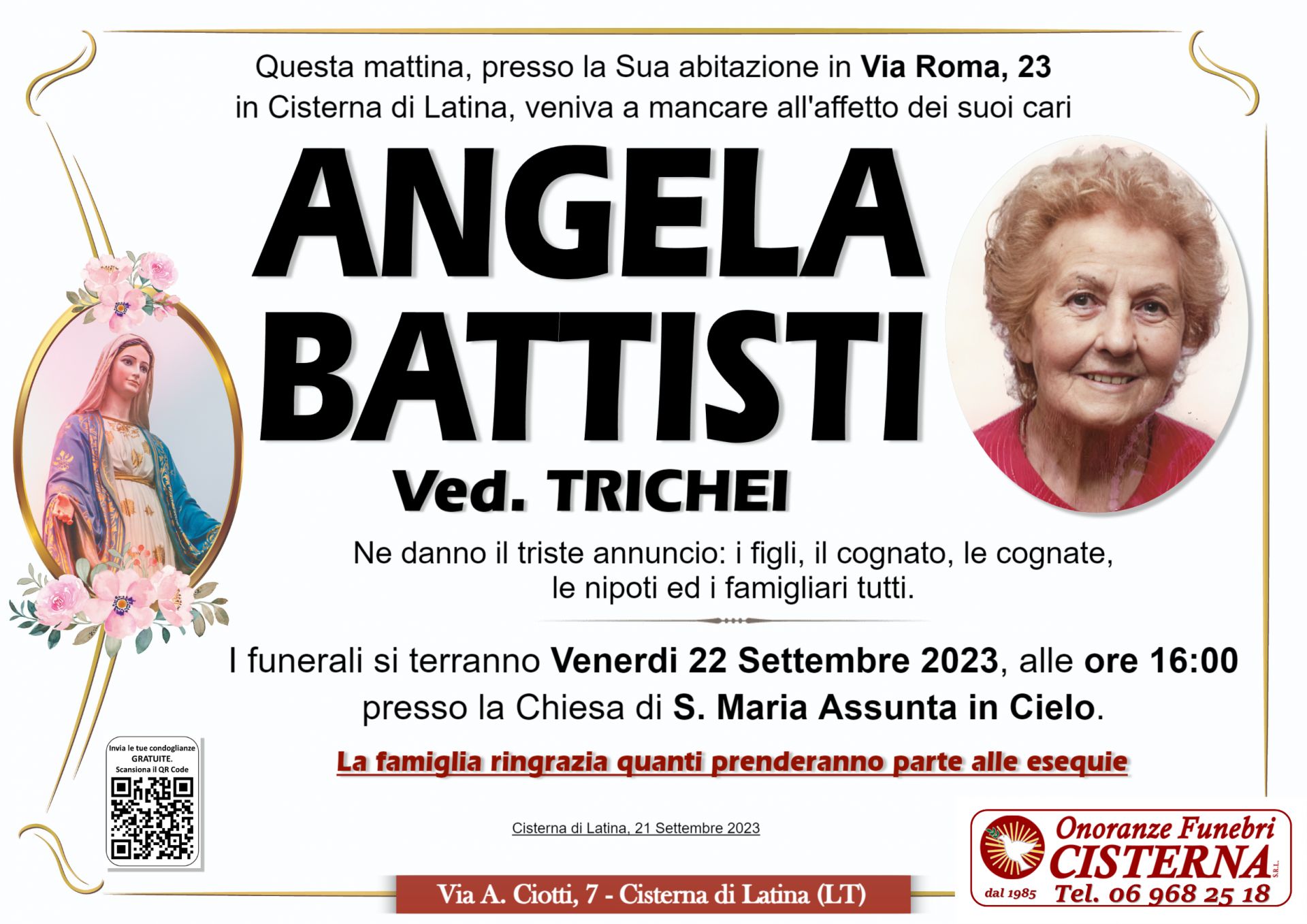 ANGELA BATTISTI