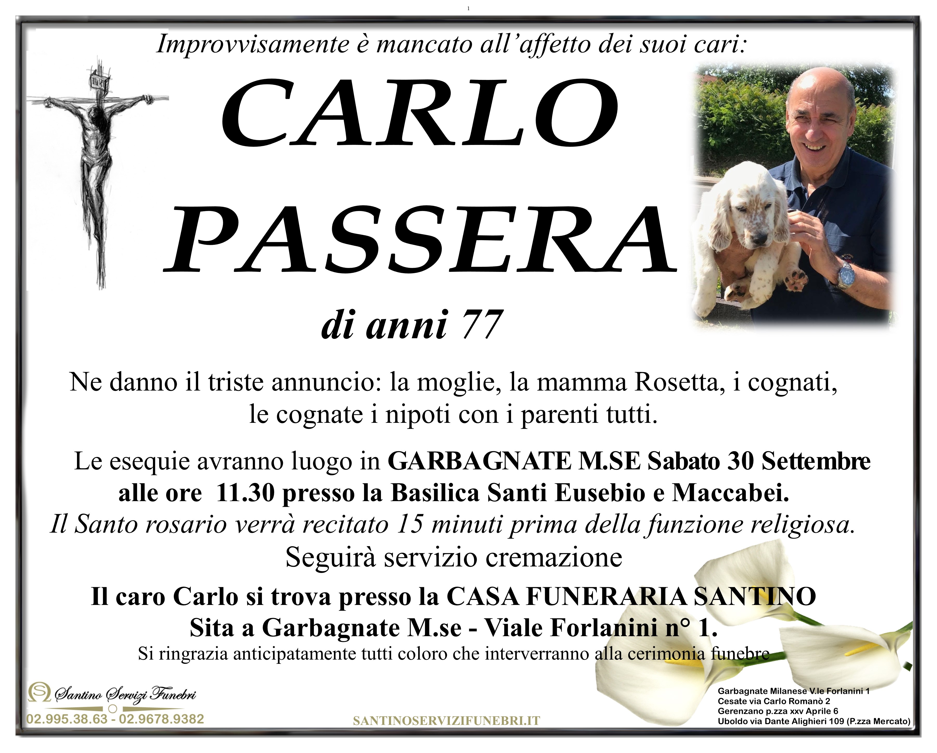 CARLO PASSERA