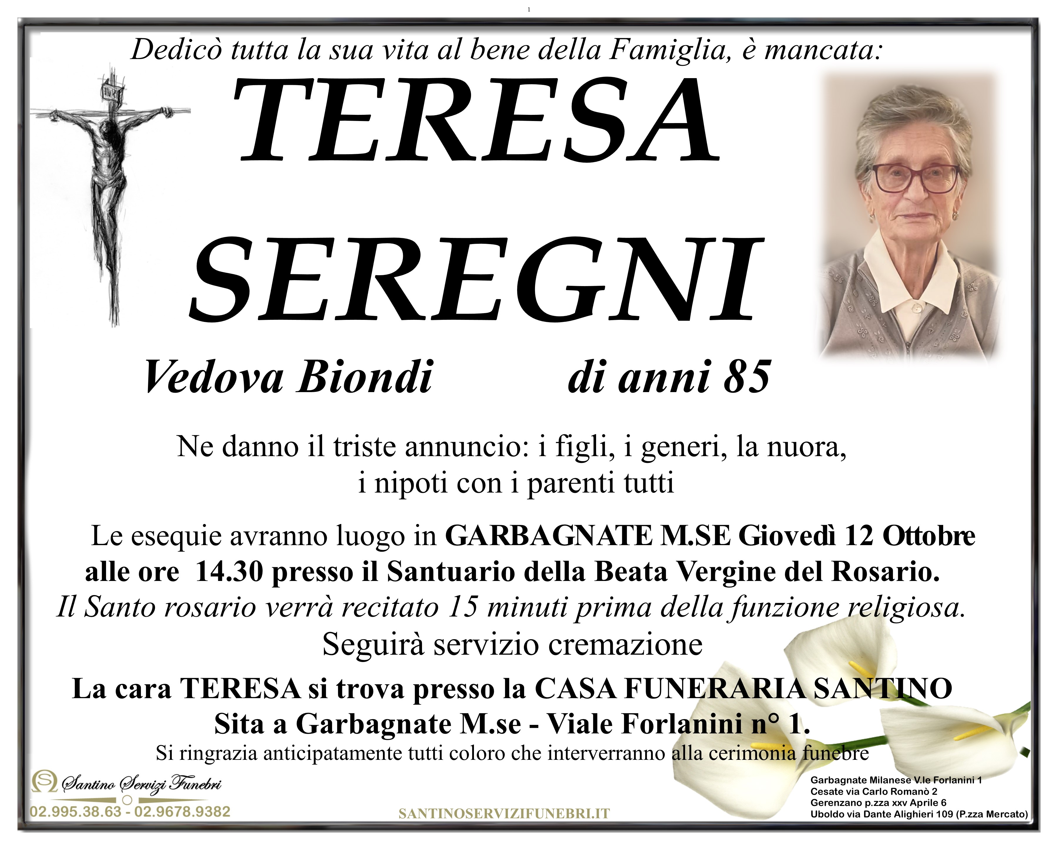 TERESA SEREGNI