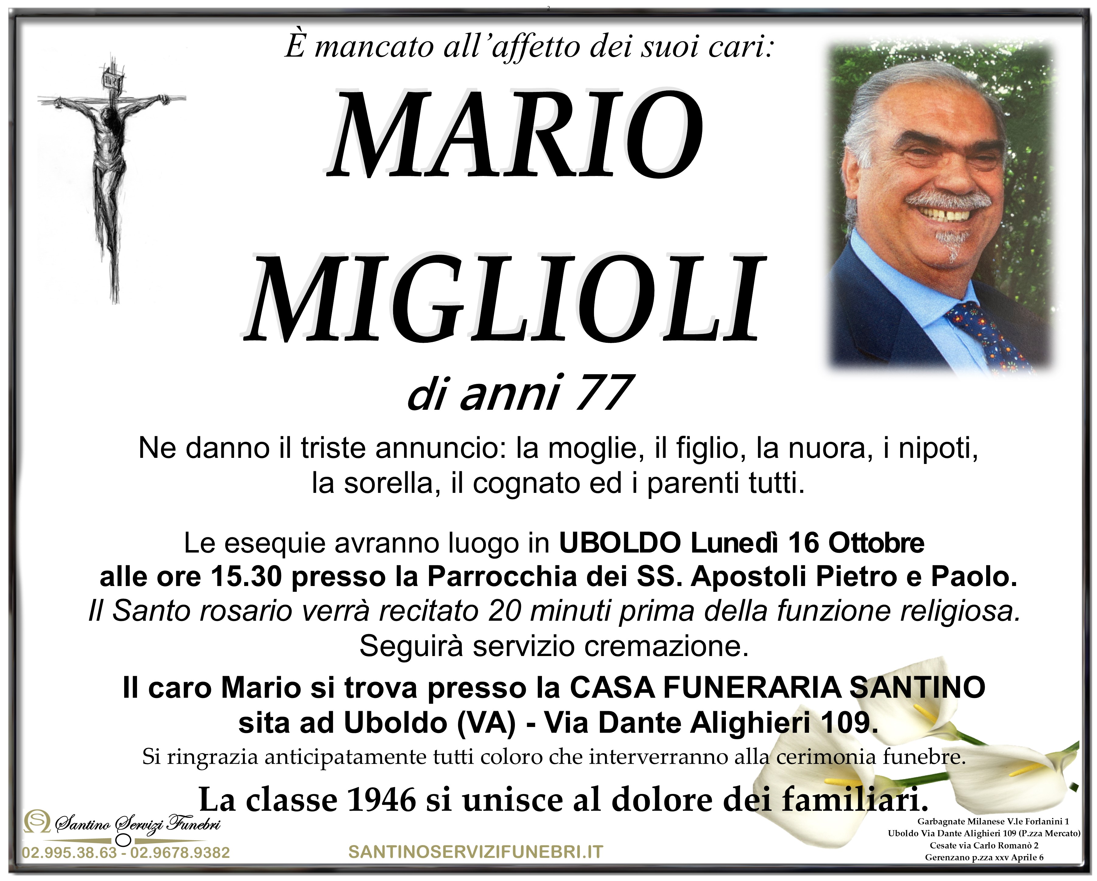 MARIO MIGLIOLI