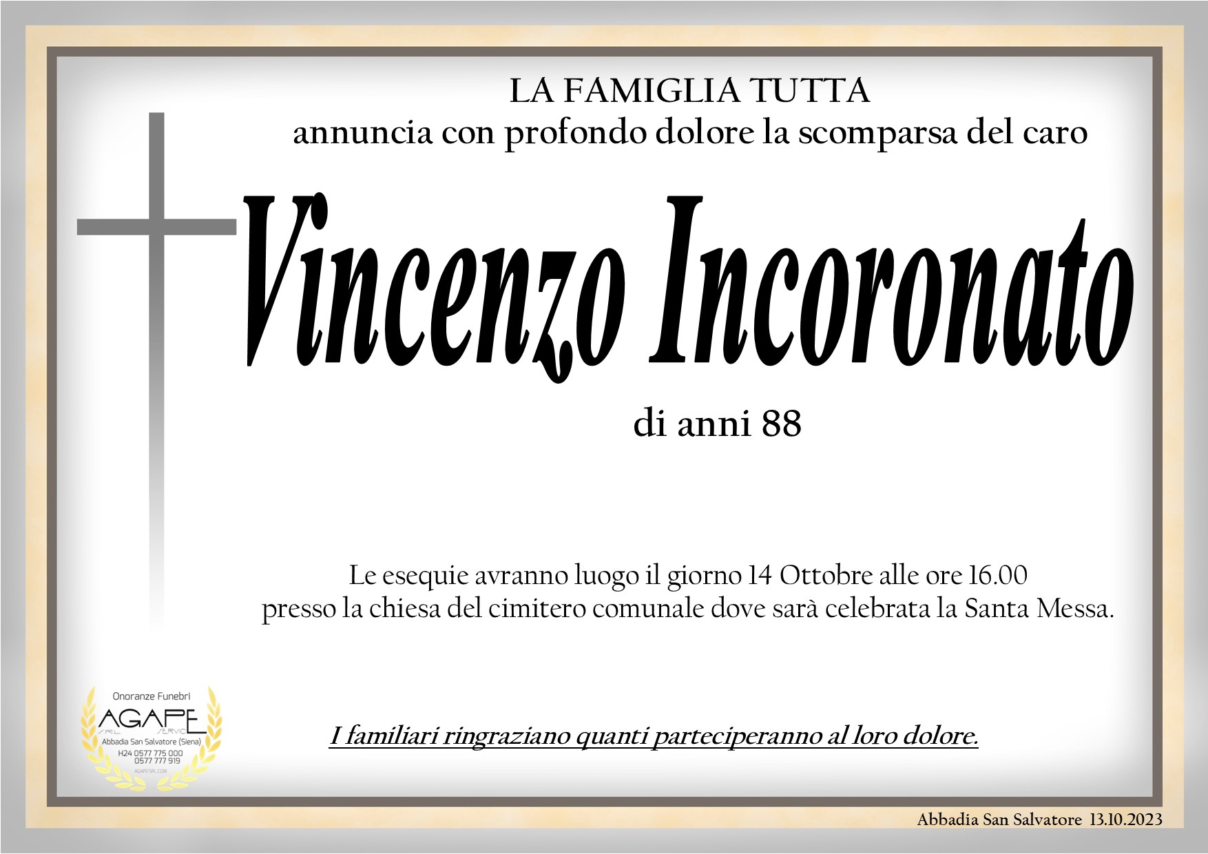 VINCENZO INCORONATO