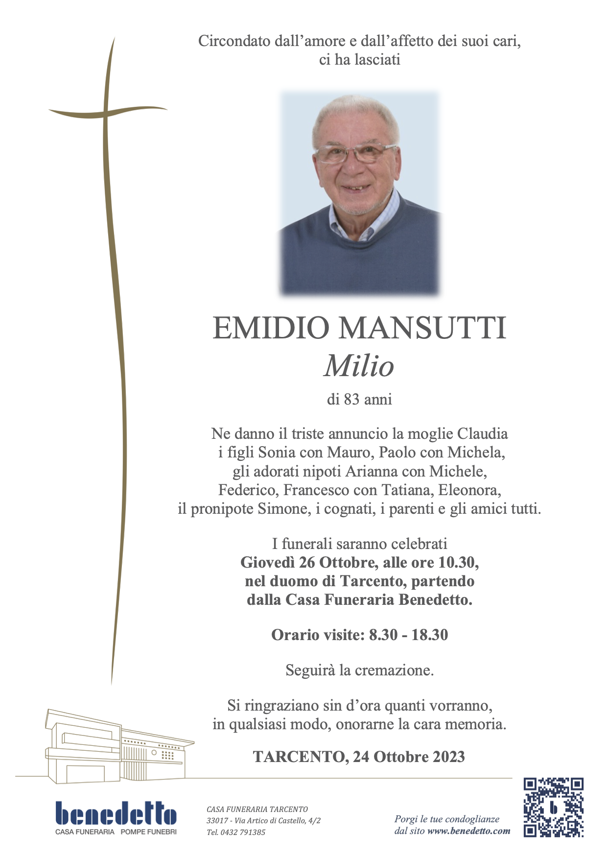 EMIDIO MANSUTTI