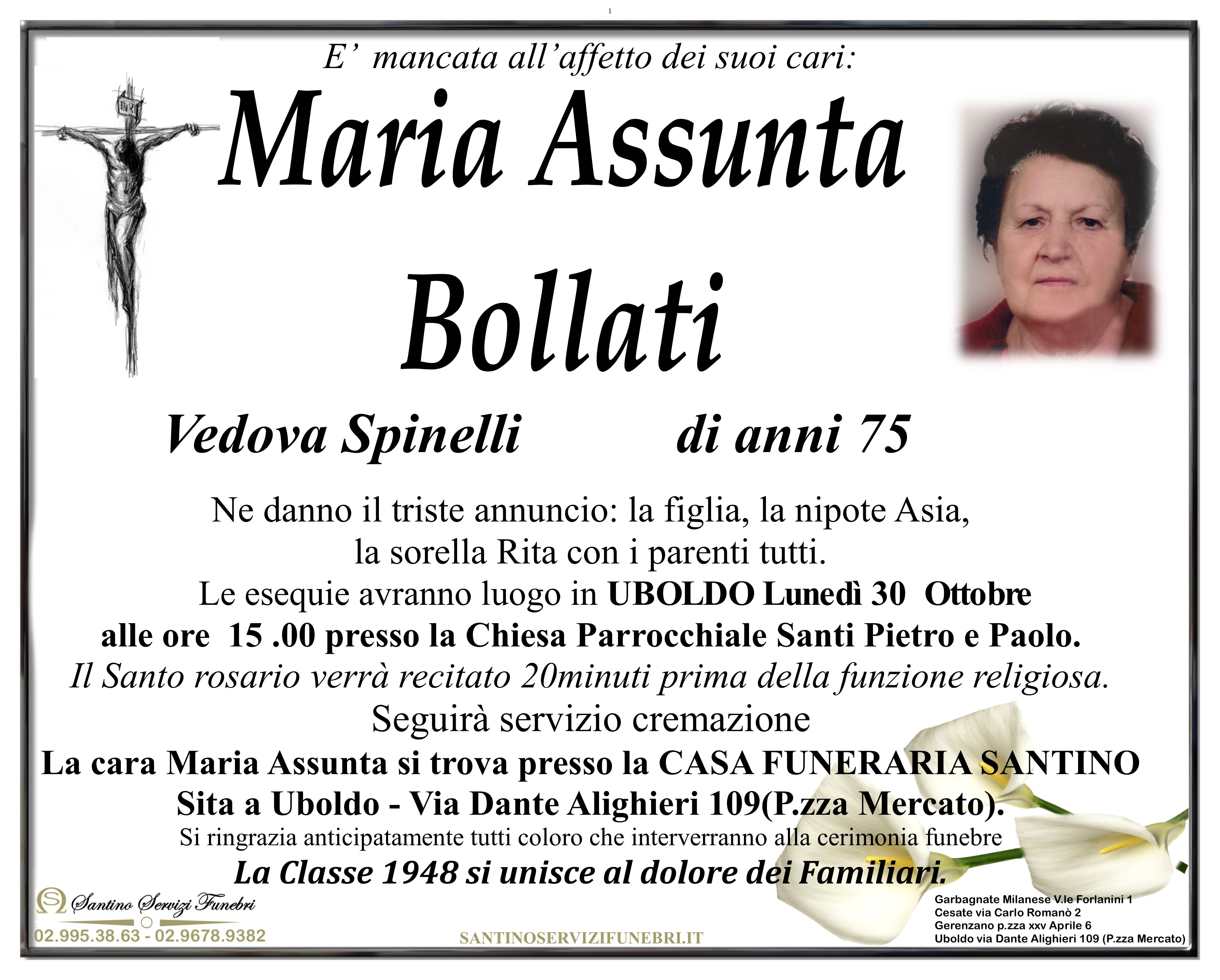 MARIA ASSUNTA BOLLATI